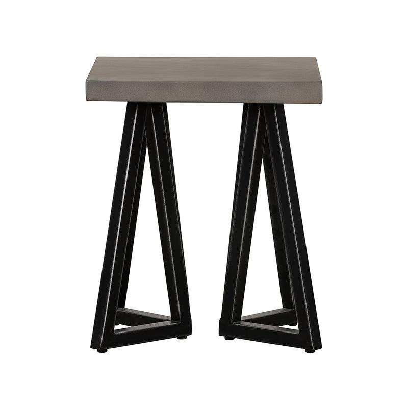 Modrest Richmond Modern Concrete Metal End Table