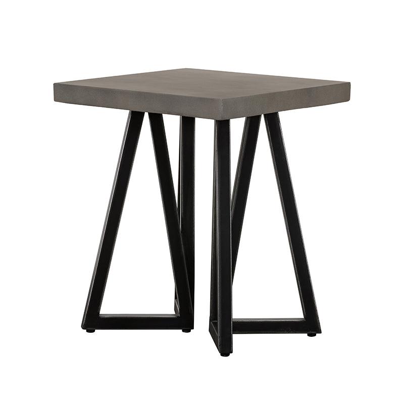 Modrest Richmond Modern Concrete Metal End Table