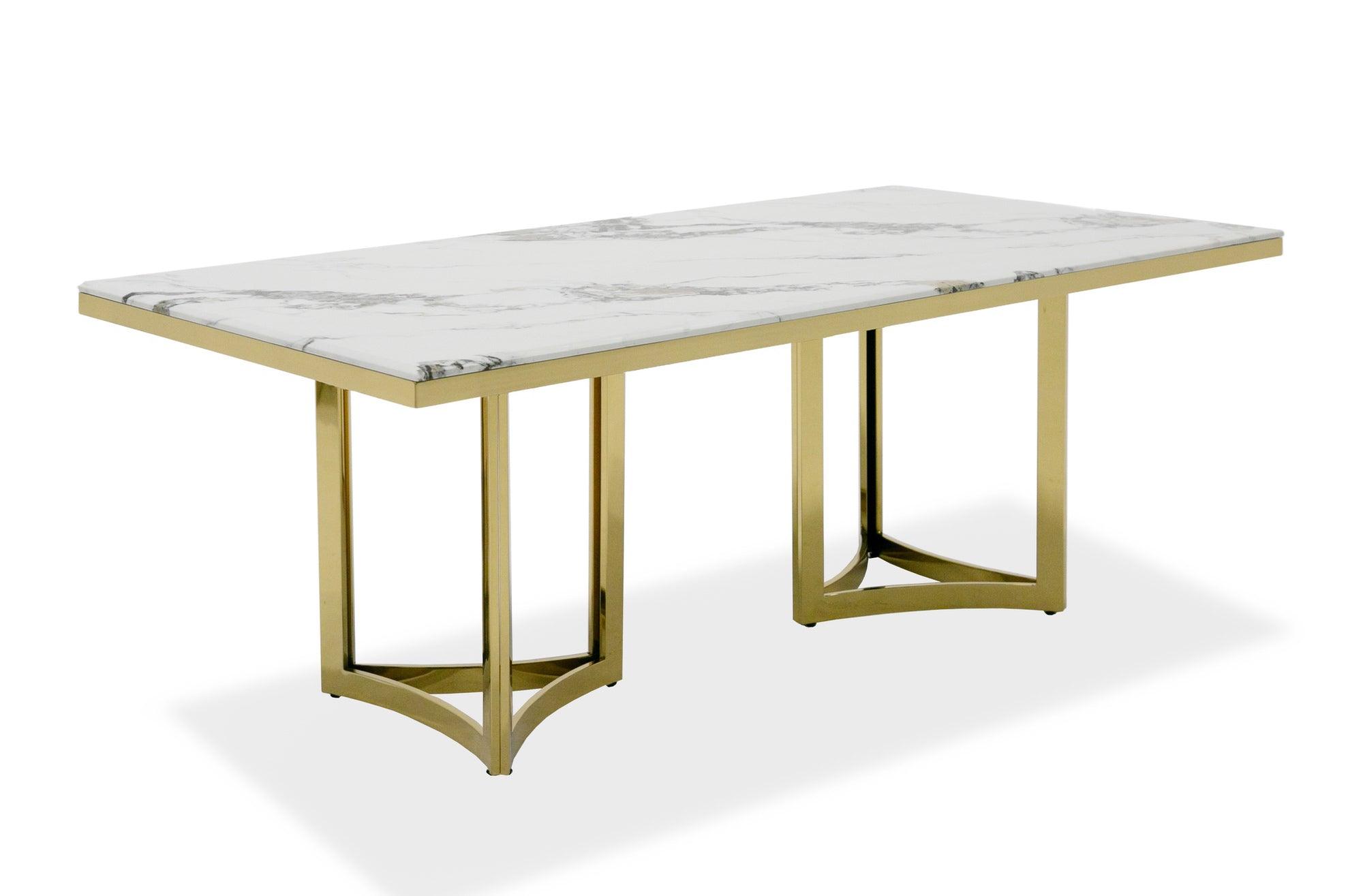 Modrest Loomis Marble Dining Table