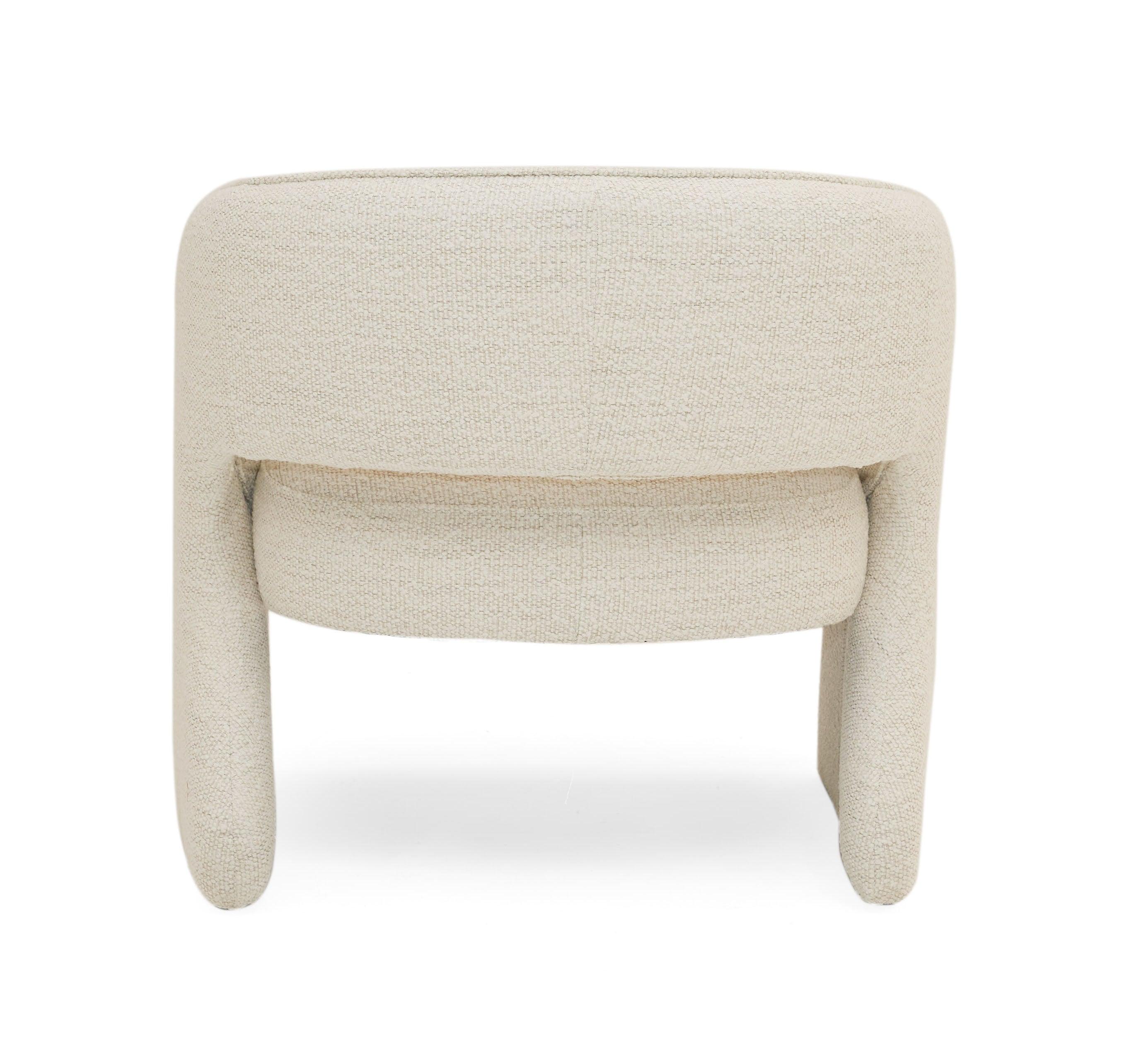 Modrest Luby Modern Fabric Accent Chair