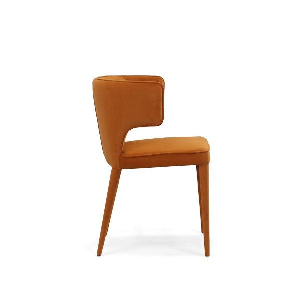 Modrest Lucero Modern Velvet Dining Armchair