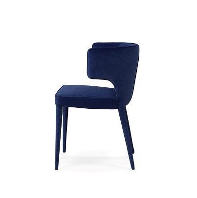 Modrest Lucero Modern Velvet Dining Armchair