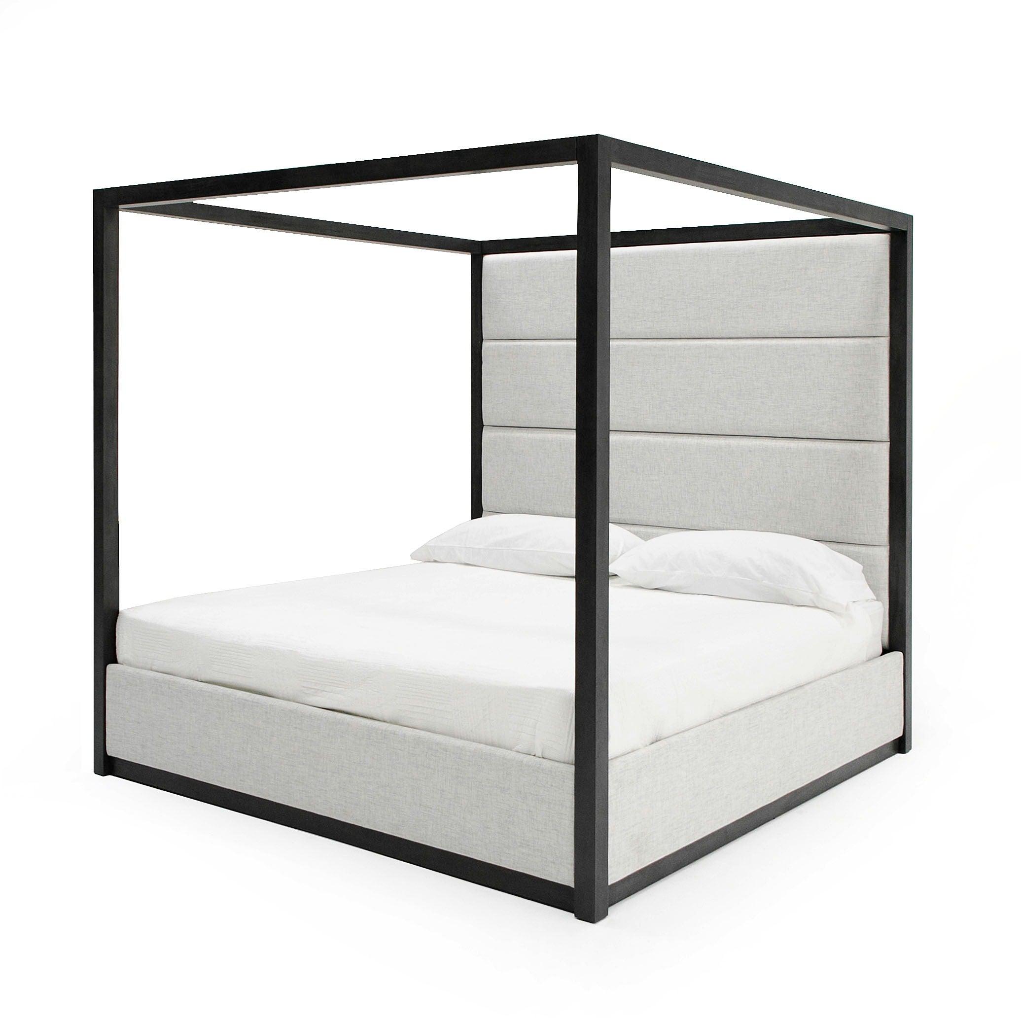 Modrest Manhattan Contemporary Canopy Bedroom Set