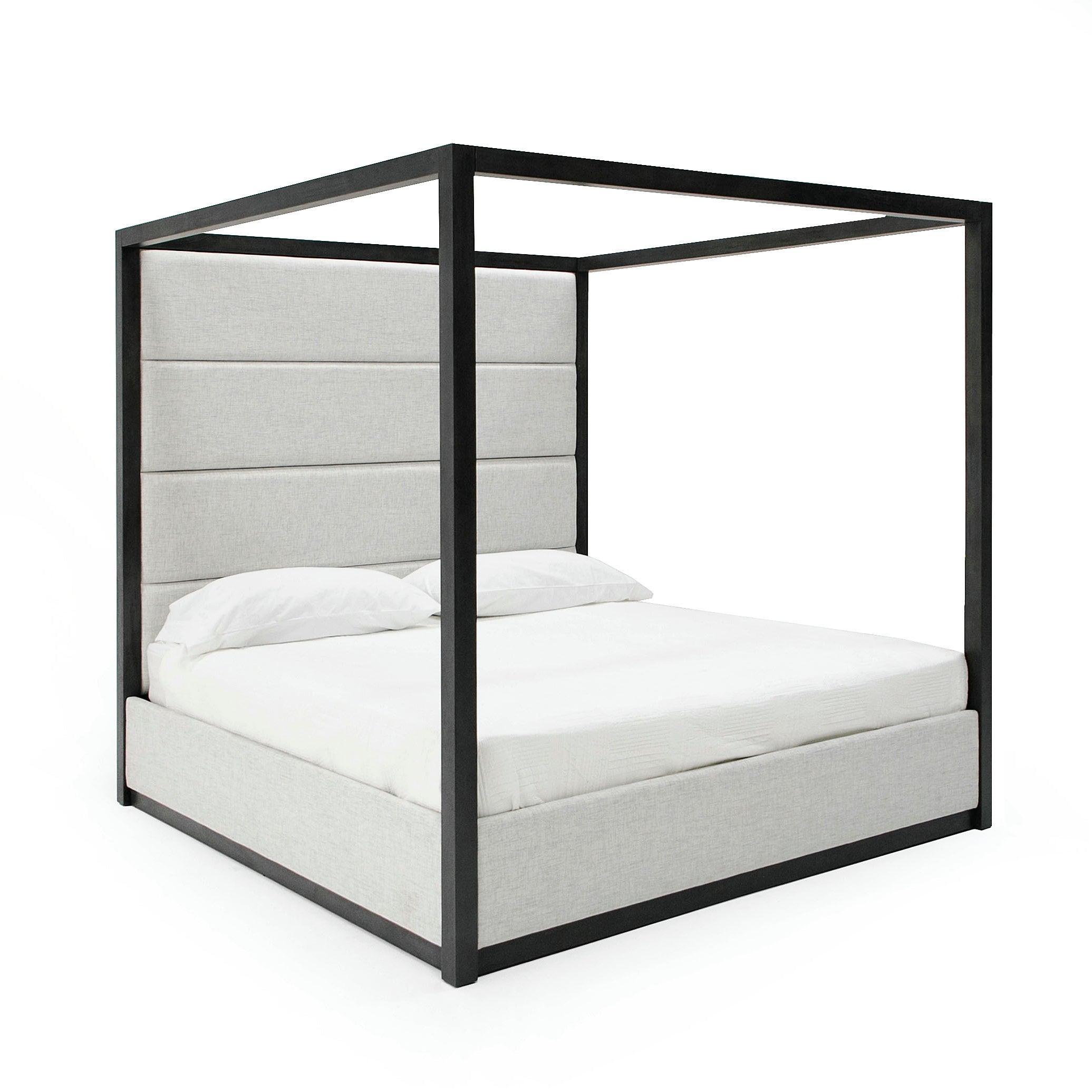 Modrest Manhattan Contemporary Canopy Bedroom Set