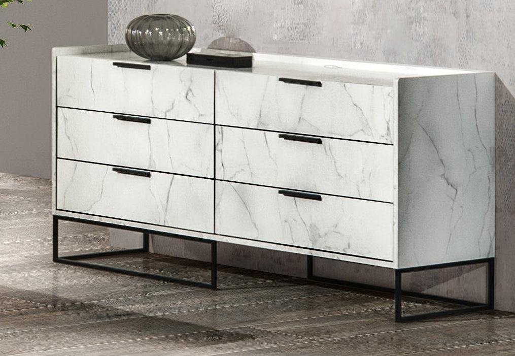 Nova Domus Marbella Italian Modern Marble Dresser