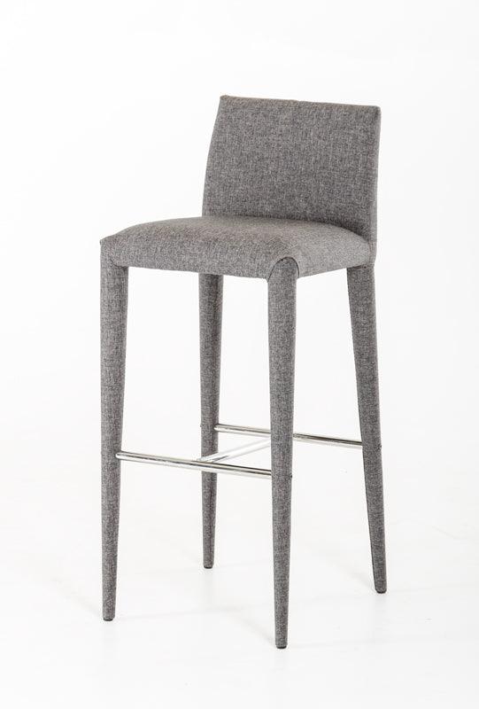 Modrest Medford MidCentury Fabric Bar Stool