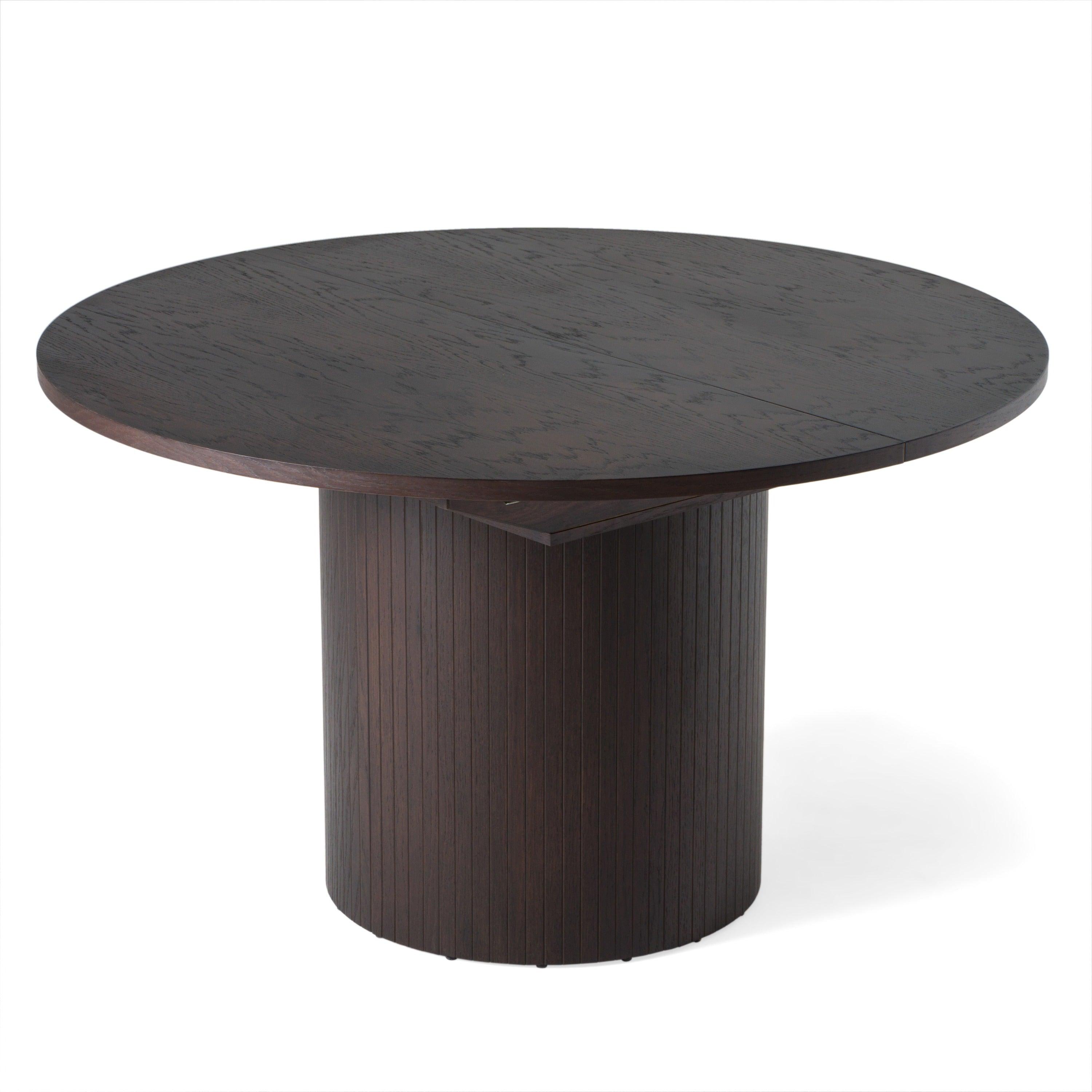 Modrest Miami Modern Round Dining Table with Extension