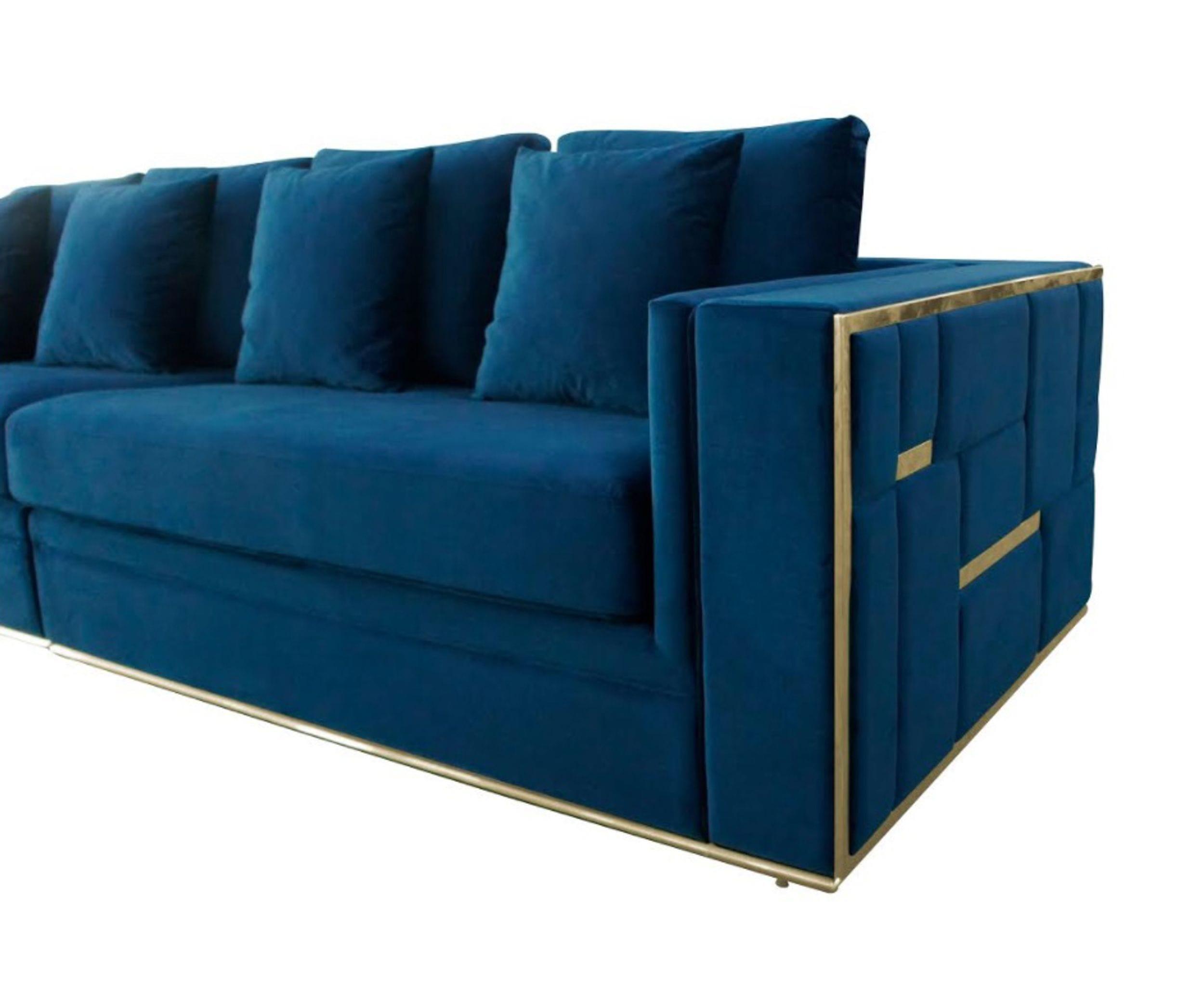 Divani Casa Mobray Glam Fabric Sofa