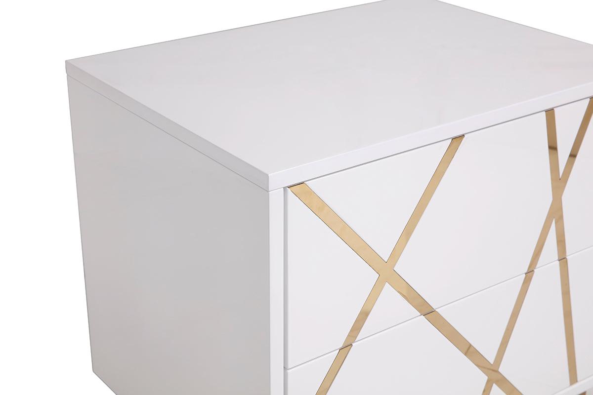 Modrest Nixa Modern Wide and Nightstand