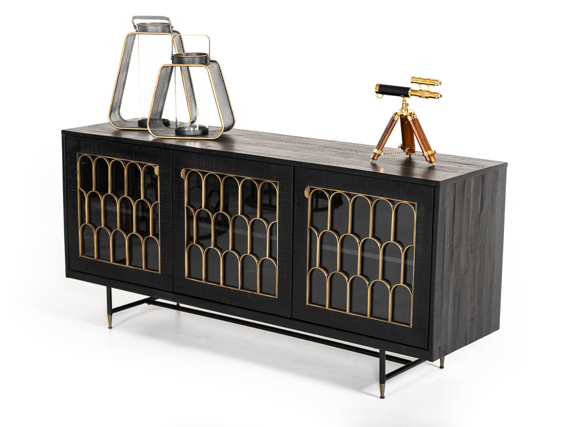 Modrest Natalie Modern Acacia Antique Buffet