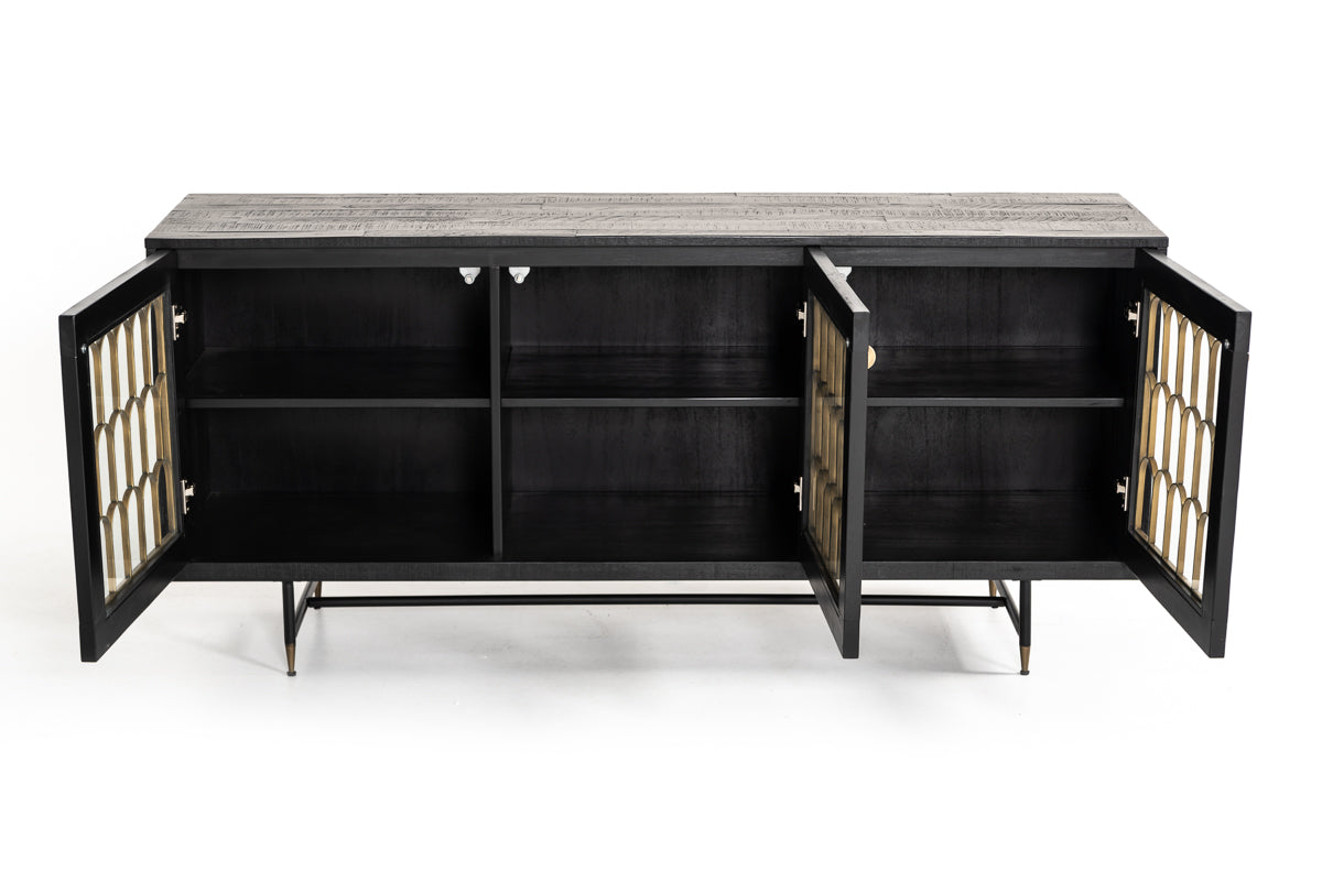 Modrest Natalie Modern Acacia Antique Buffet