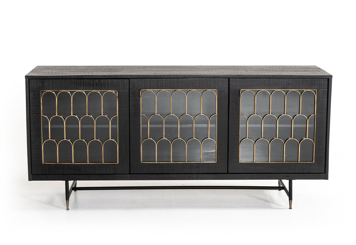 Modrest Natalie Modern Acacia Antique Buffet