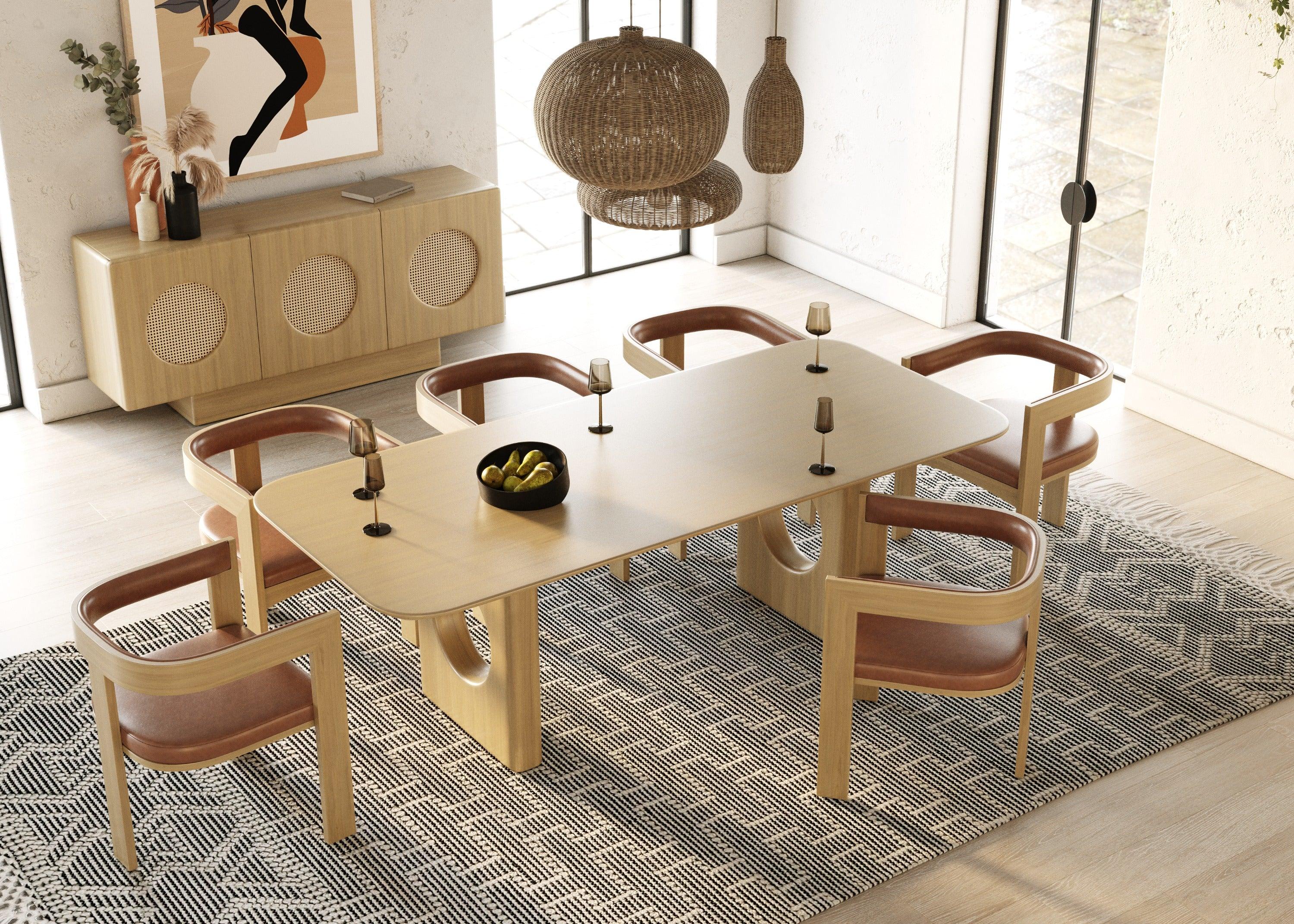 Nova Domus Oshana Modern Dining Table