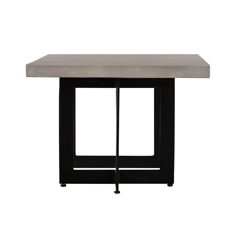 Modrest Sharon Modern Concrete Metal Dining Table