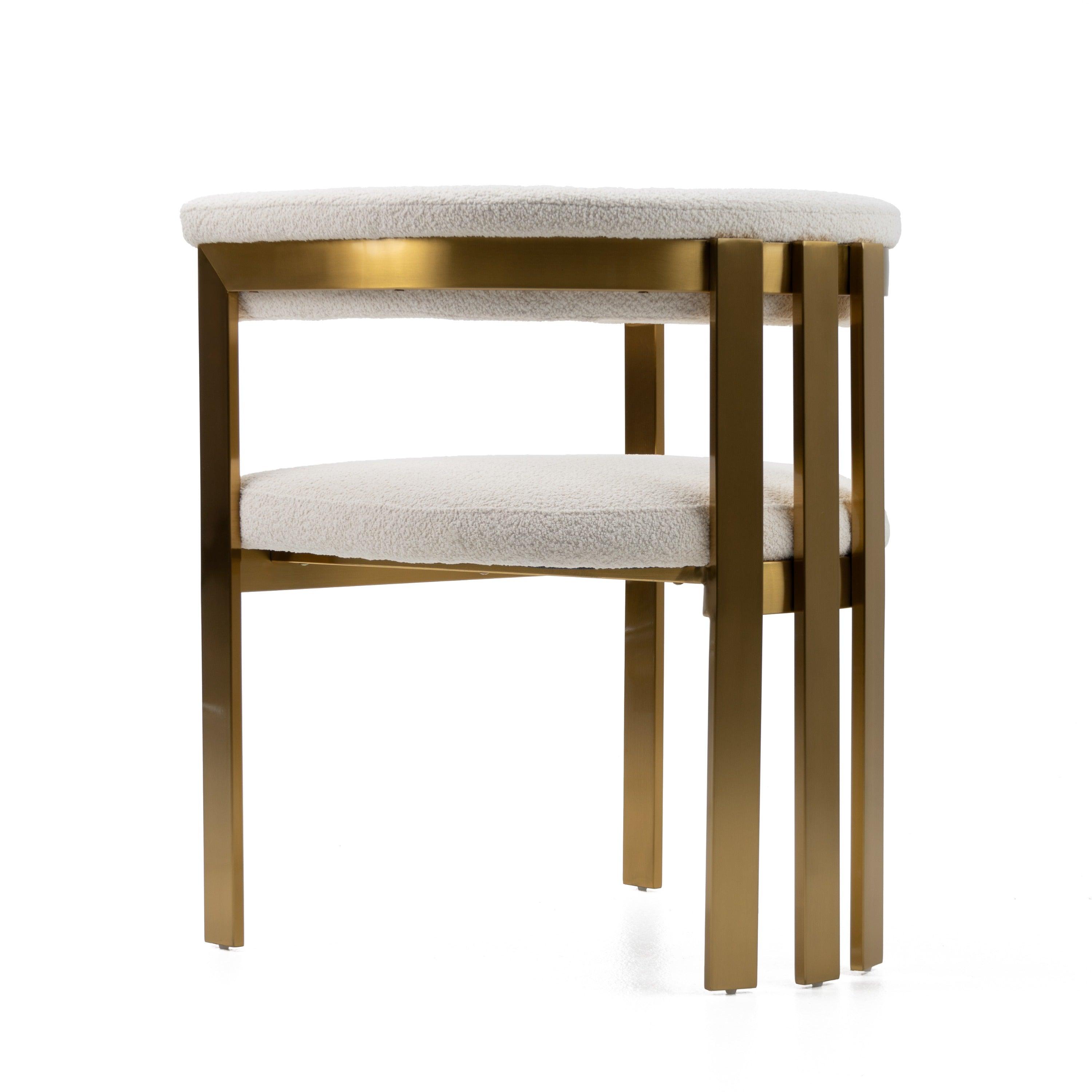 Modrest Pontiac Modern Sherpa Dining Chair