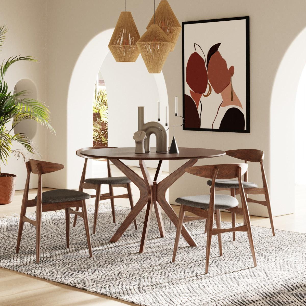 Modrest Prospect Modern 47" Round Dining Table