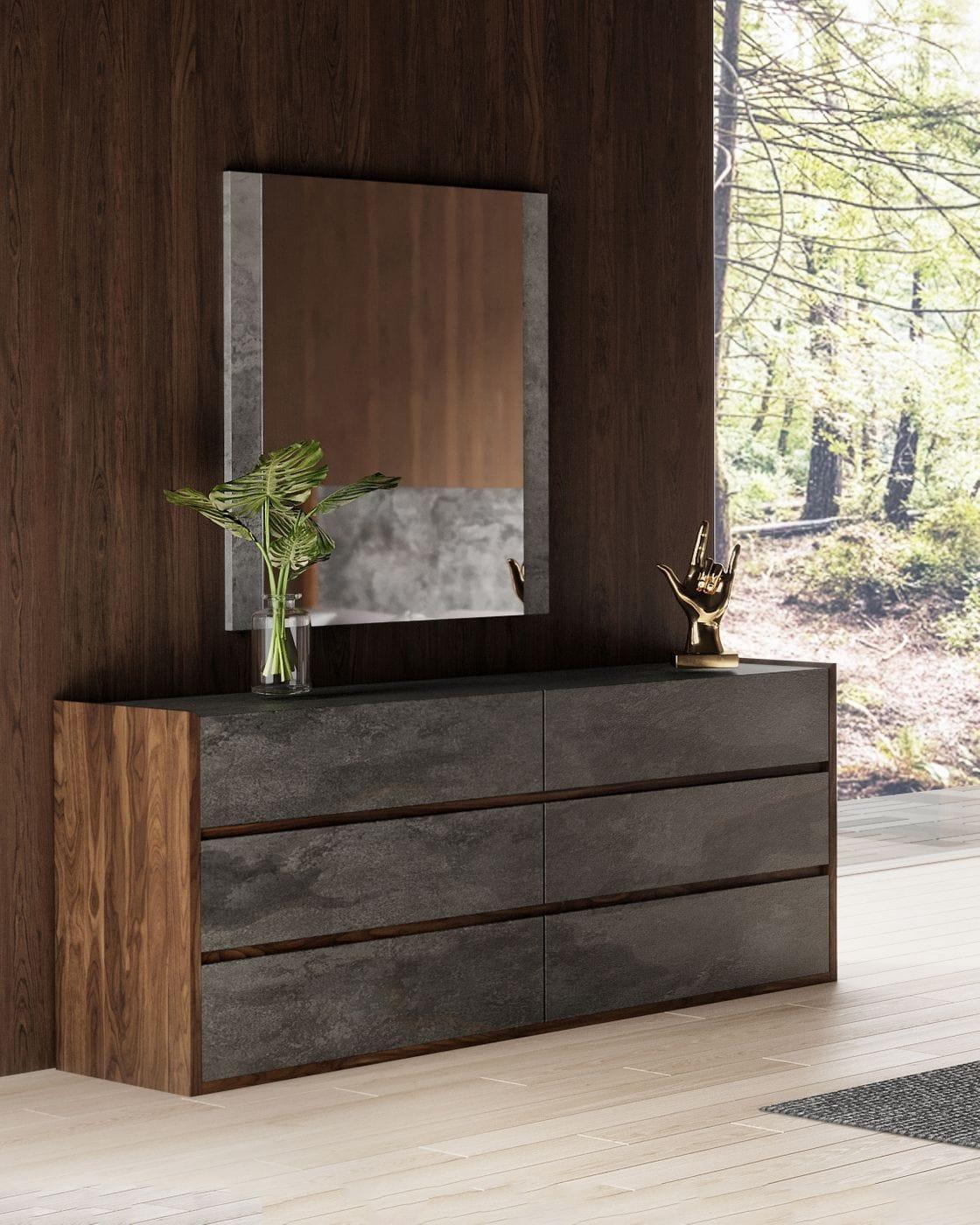 Nova Domus Rado Modern Stucco Dresser