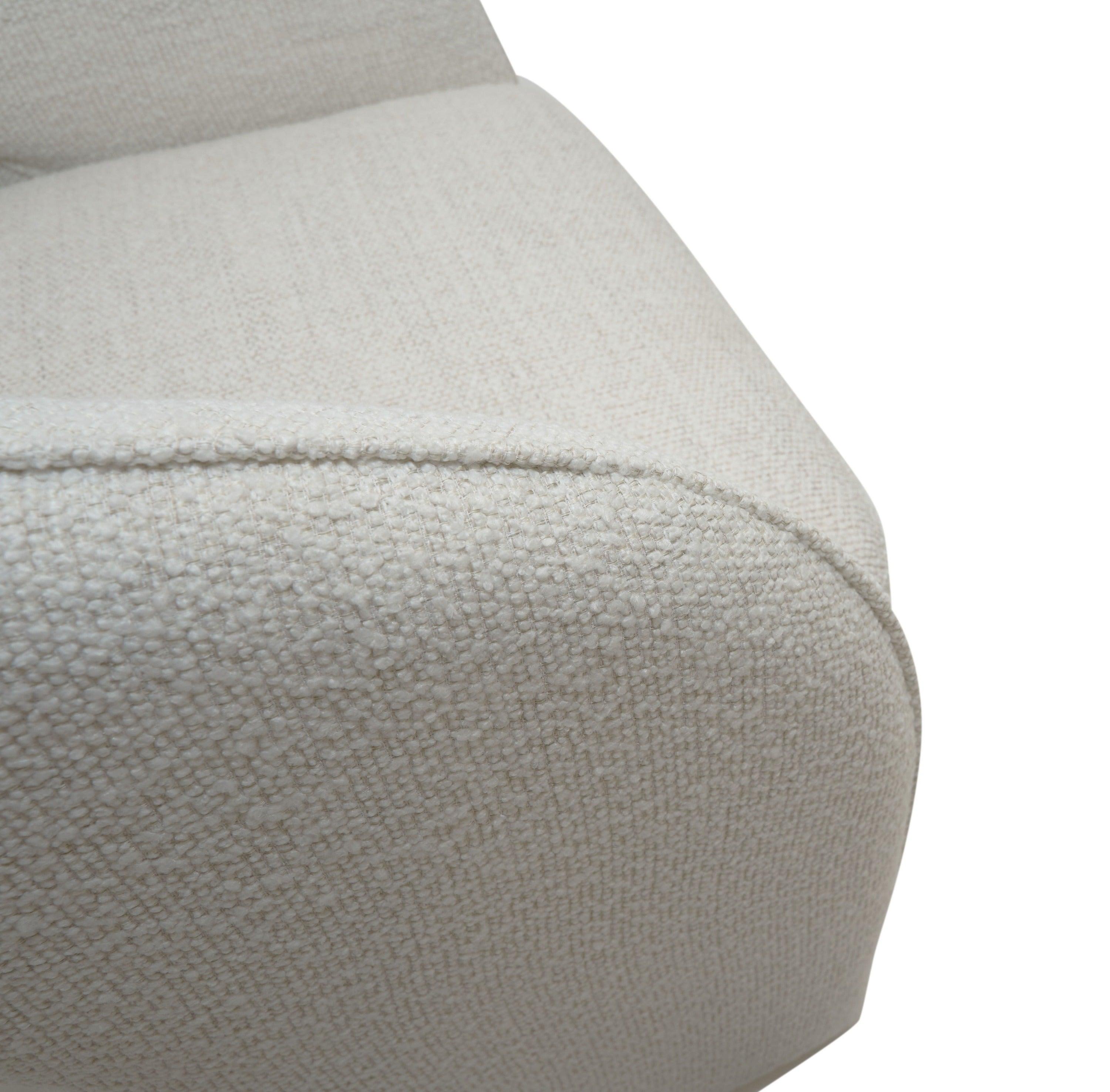 Modrest Renee Modern Fabric Swivel Chair