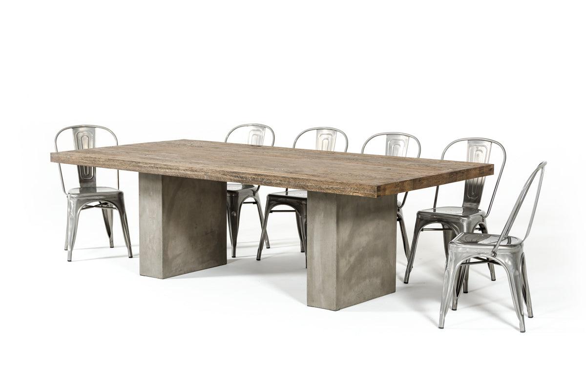 Modrest Renzo Modern Concrete 118" Dining Table