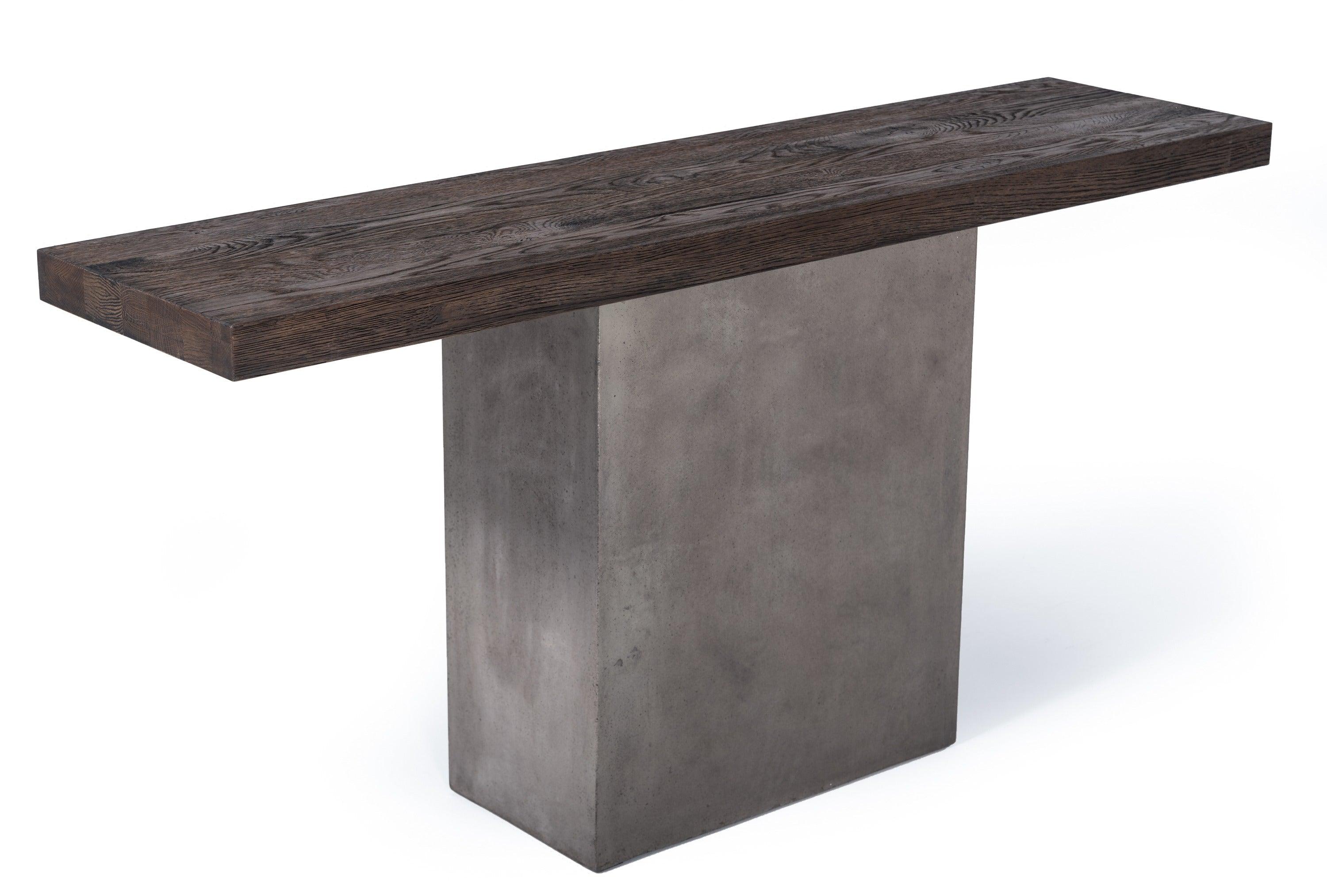 Modrest Renzo Modern Concrete Console Table