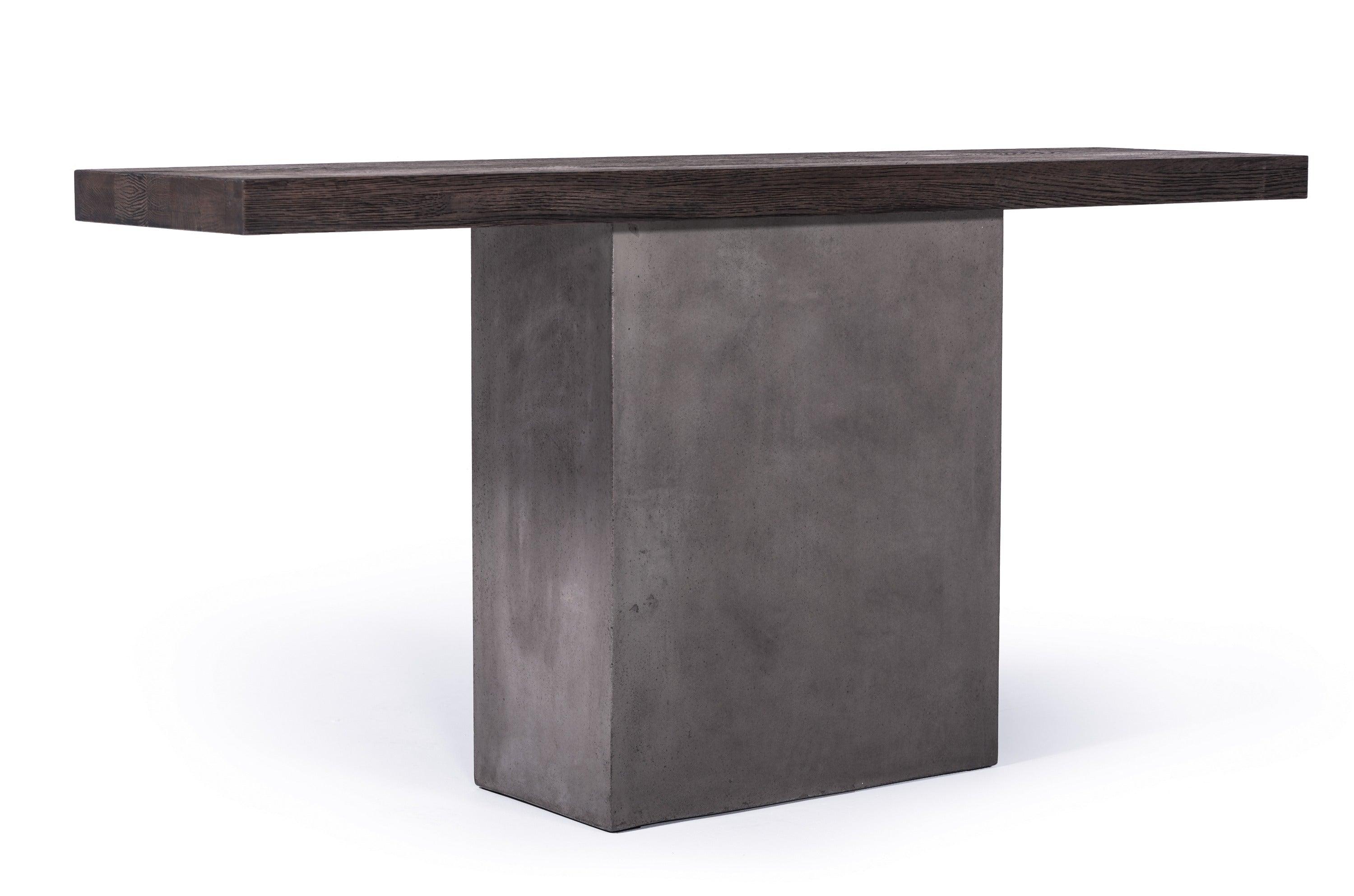 Modrest Renzo Modern Concrete Console Table