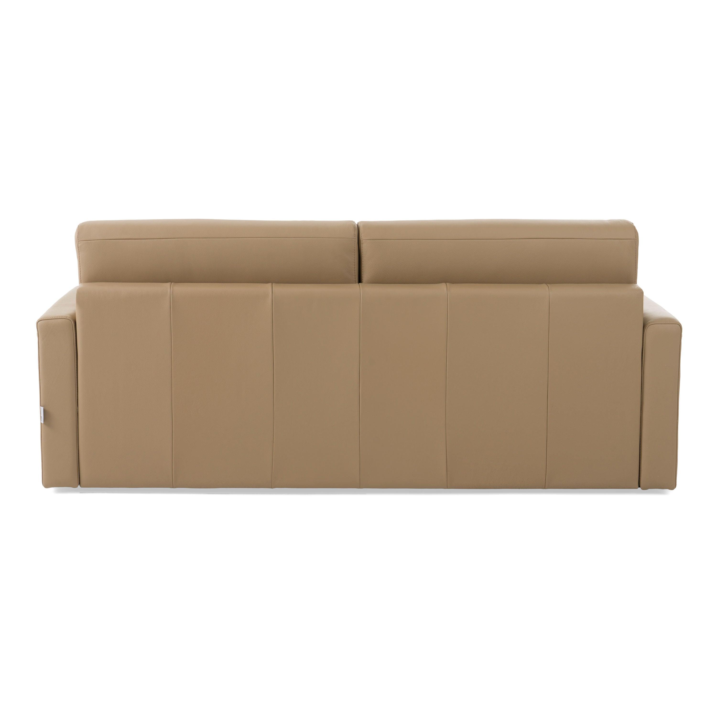 Lamod Italia Revers Italian Modern Desert Leather Sofabed