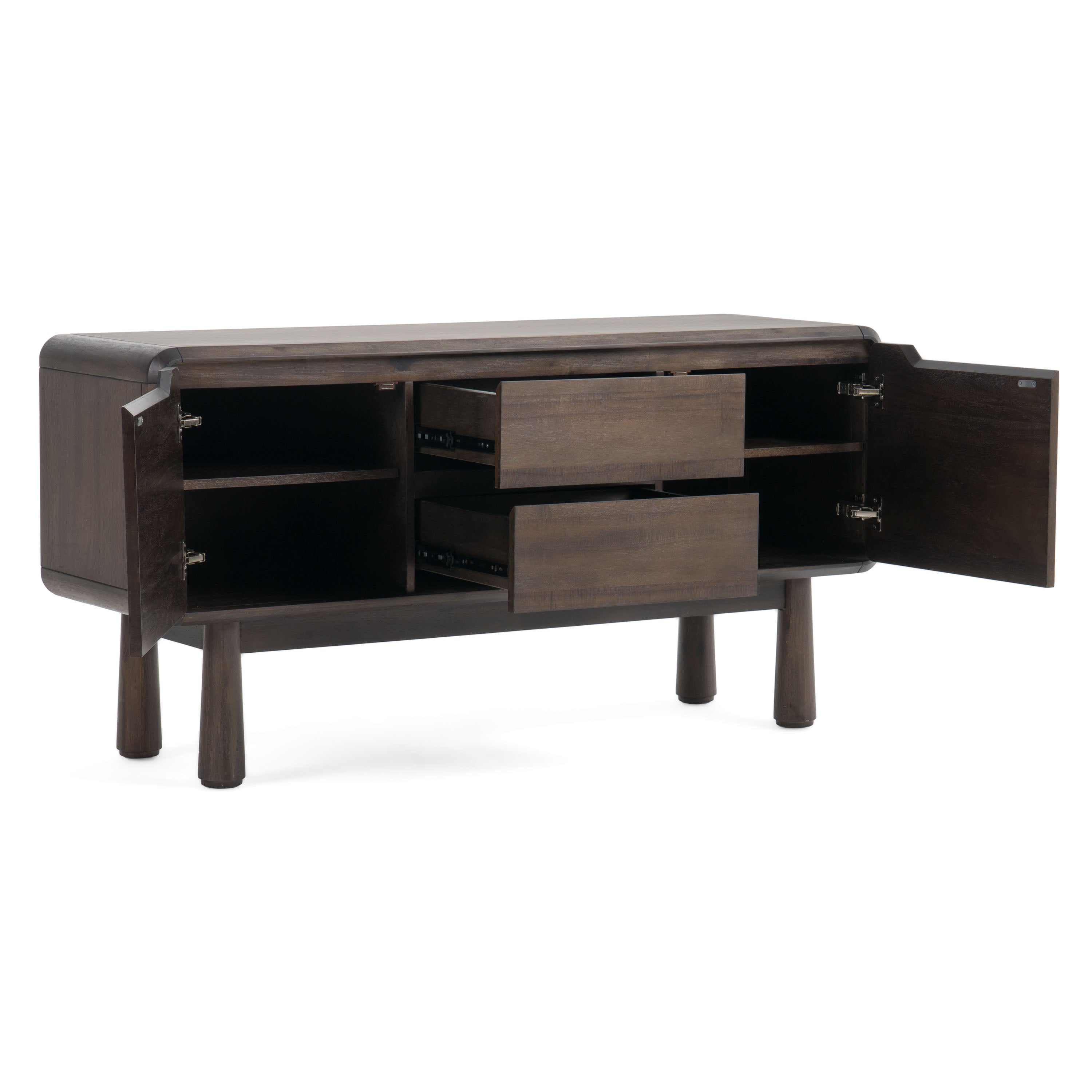 Modrest Rhea Modern Dark Acacia Buffet