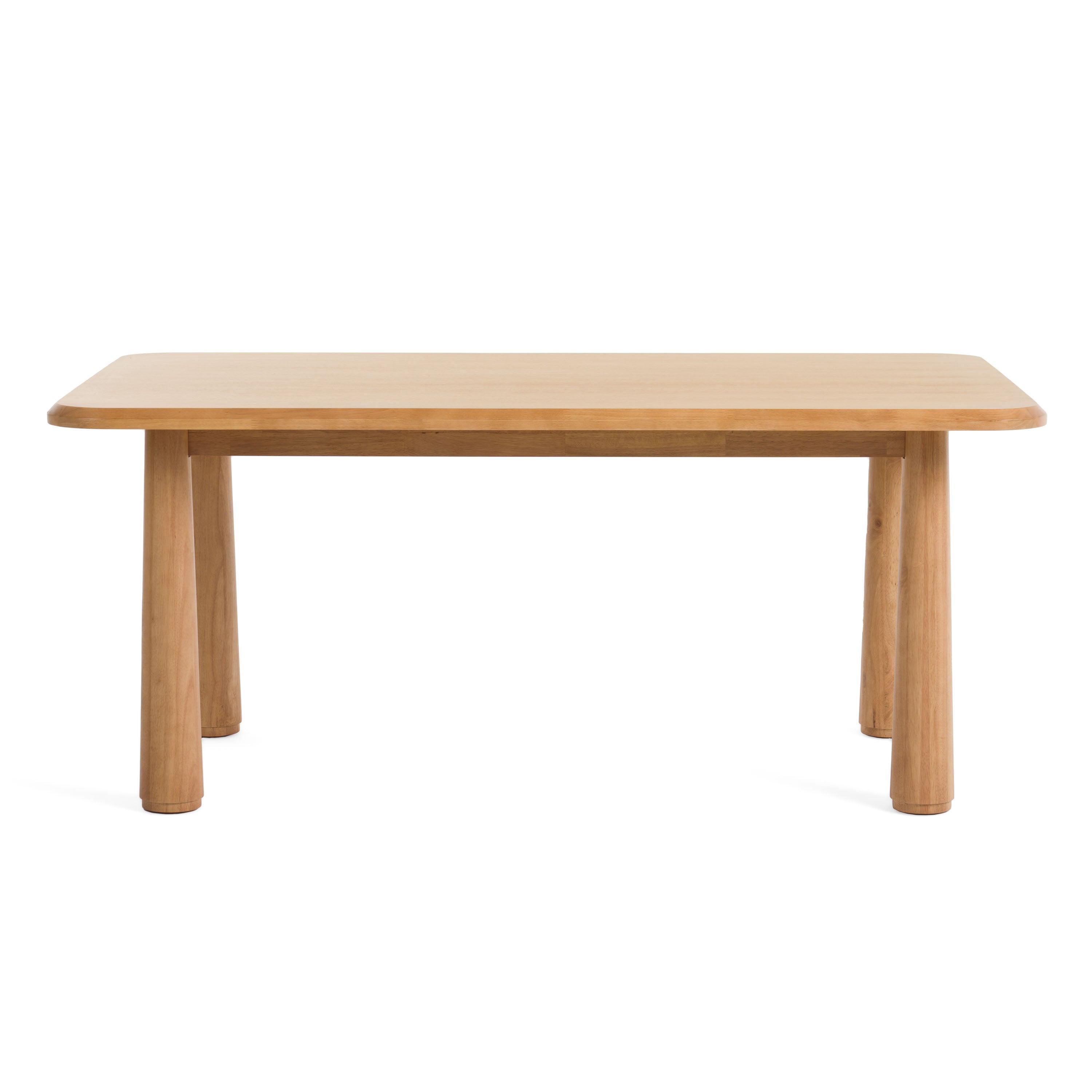 Modrest Rhea Modern 71" Natual Acacia Rectangular Dining Table