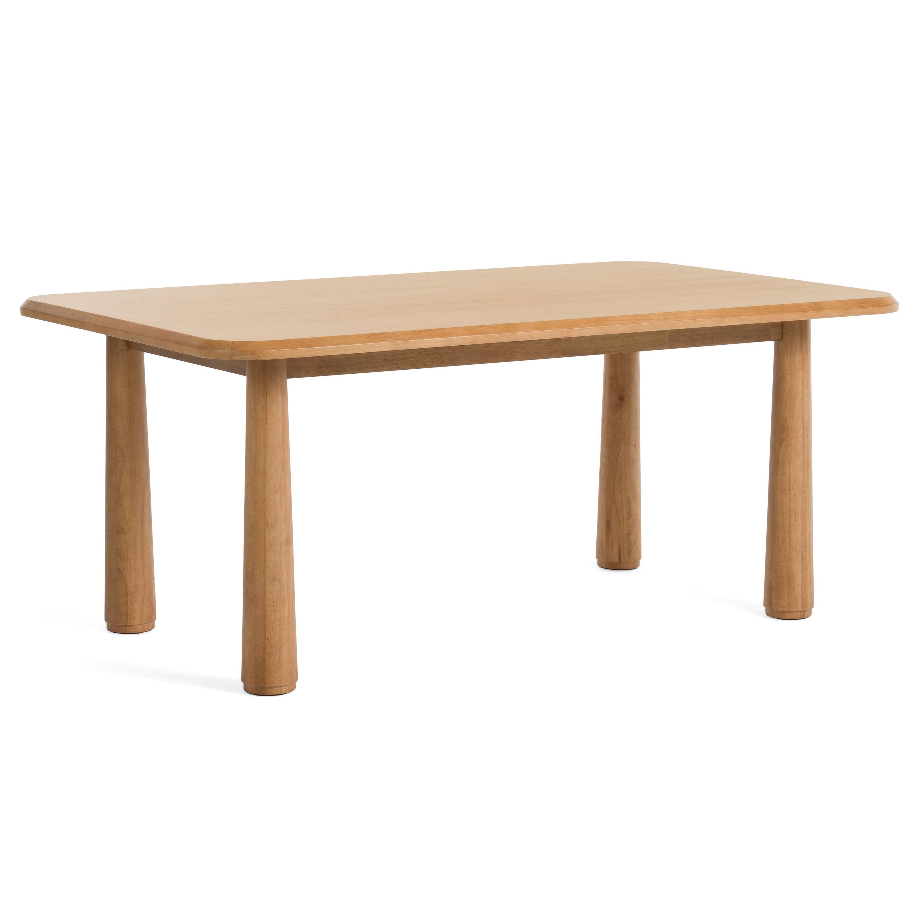 Modrest Rhea Modern 71" Natual Acacia Rectangular Dining Table