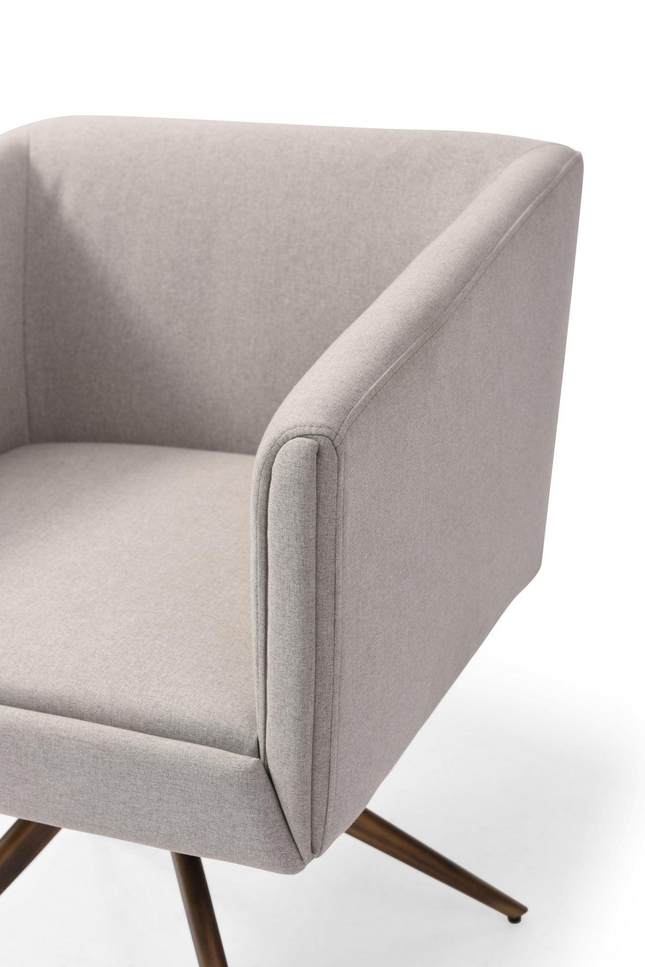 Modrest Riaglow Contemporary Fabric Dining Chair