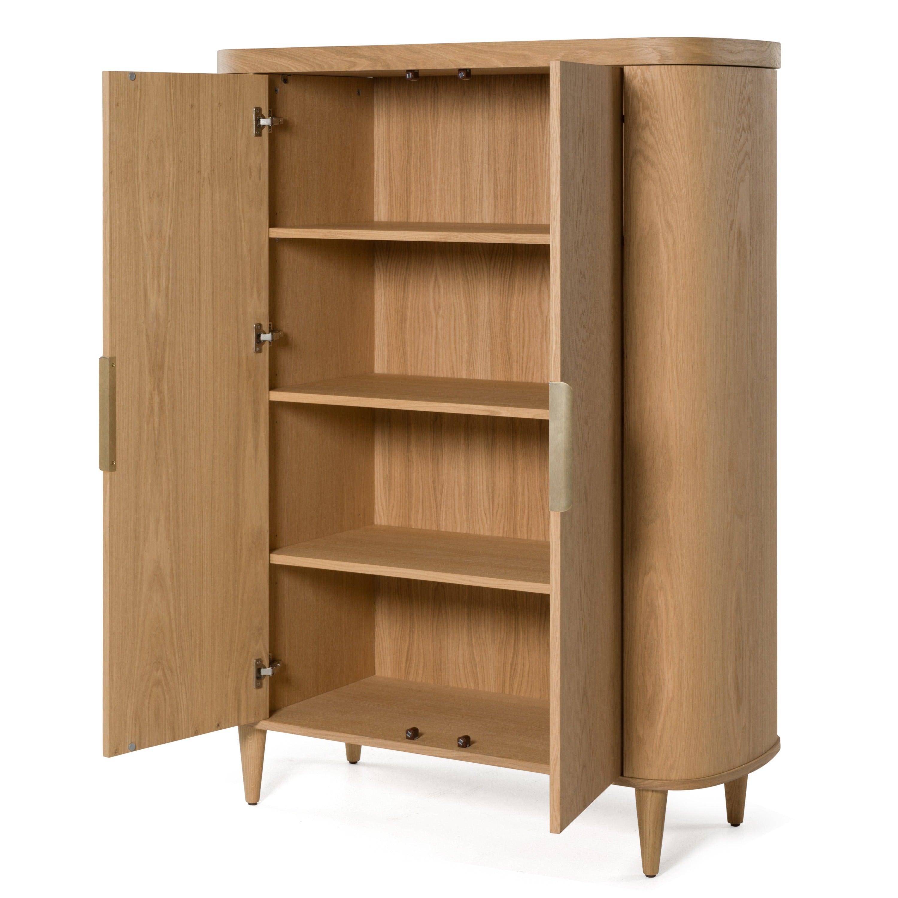 Modrest Richmond Modern Natural Rounded Tall Buffet