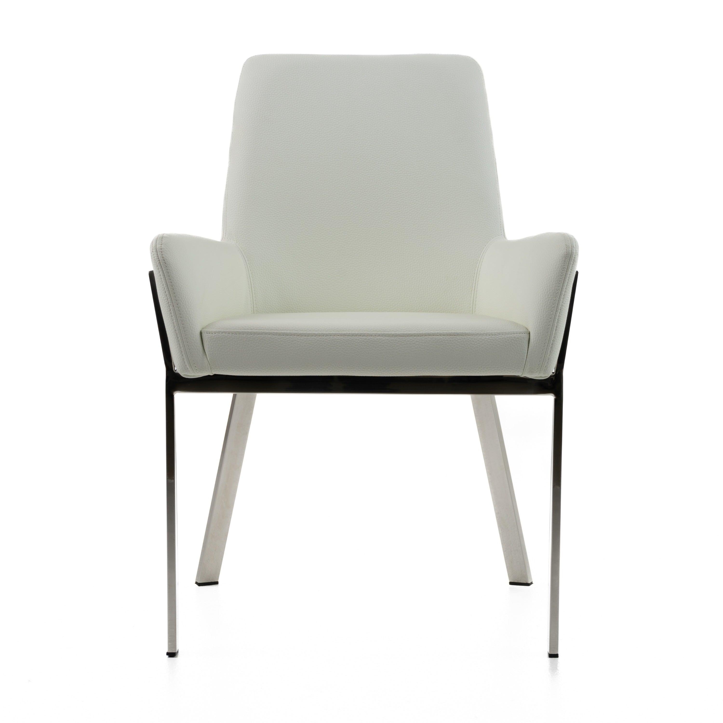 Modrest Robin Modern Bonded Leather Dining Chair