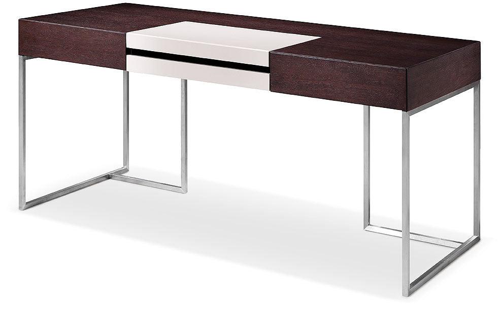 Modrest Ezra Modern and Office Desk w/ Side Cabinet