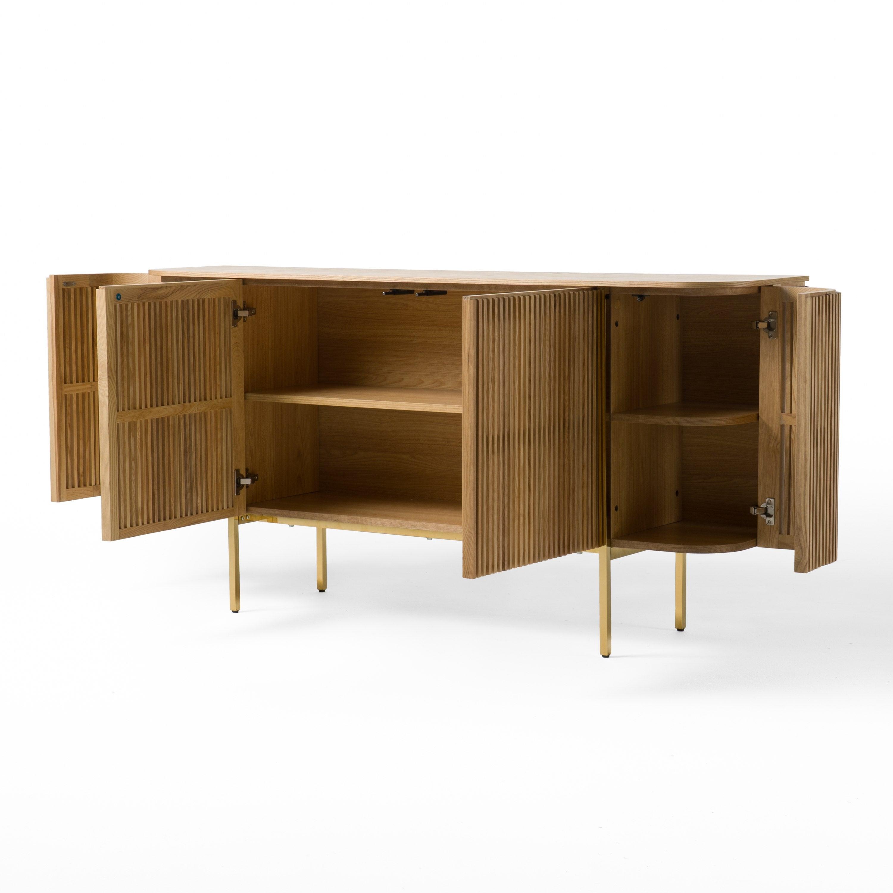 Modrest Sandy Modern Natural Ash Buffet