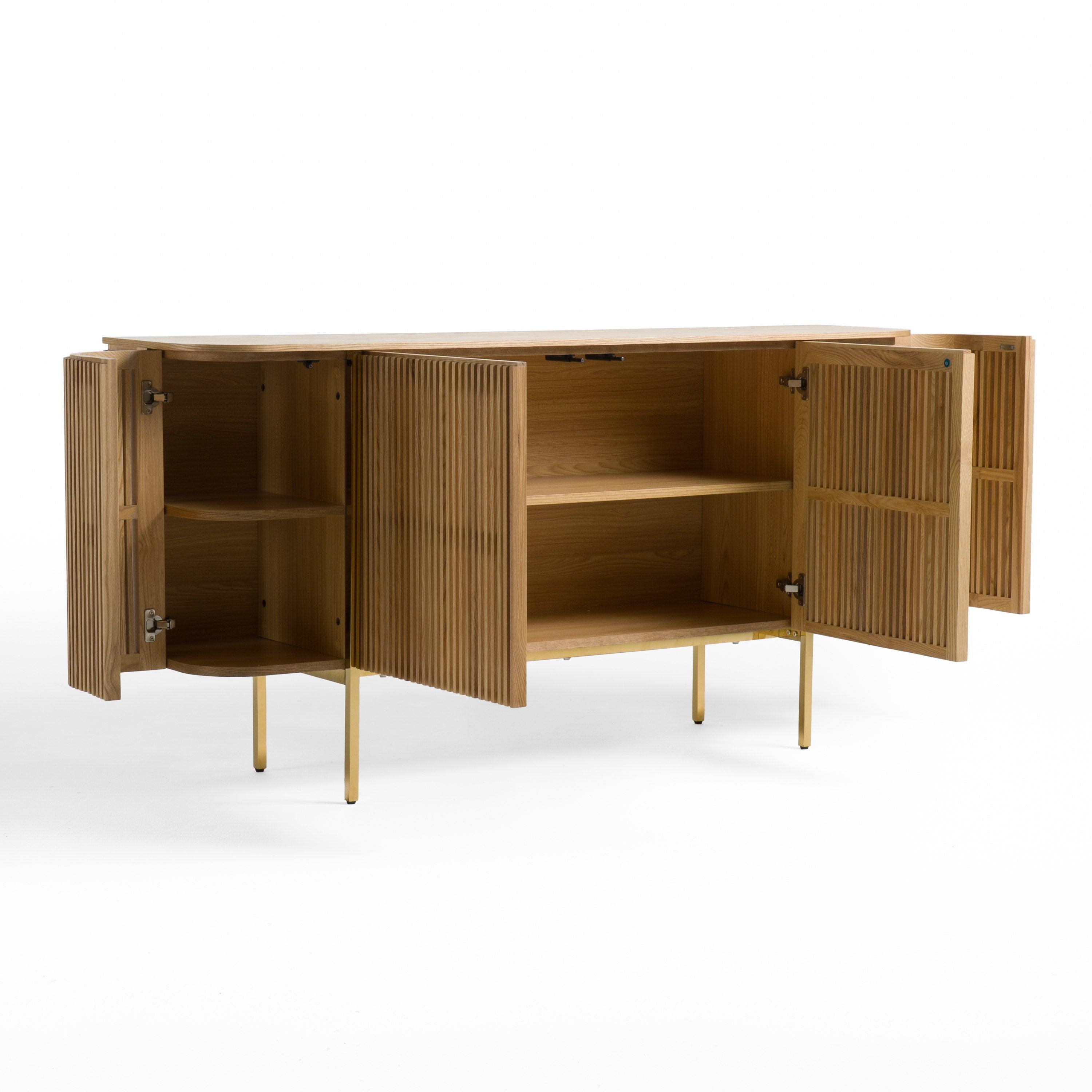 Modrest Sandy Modern Natural Ash Buffet