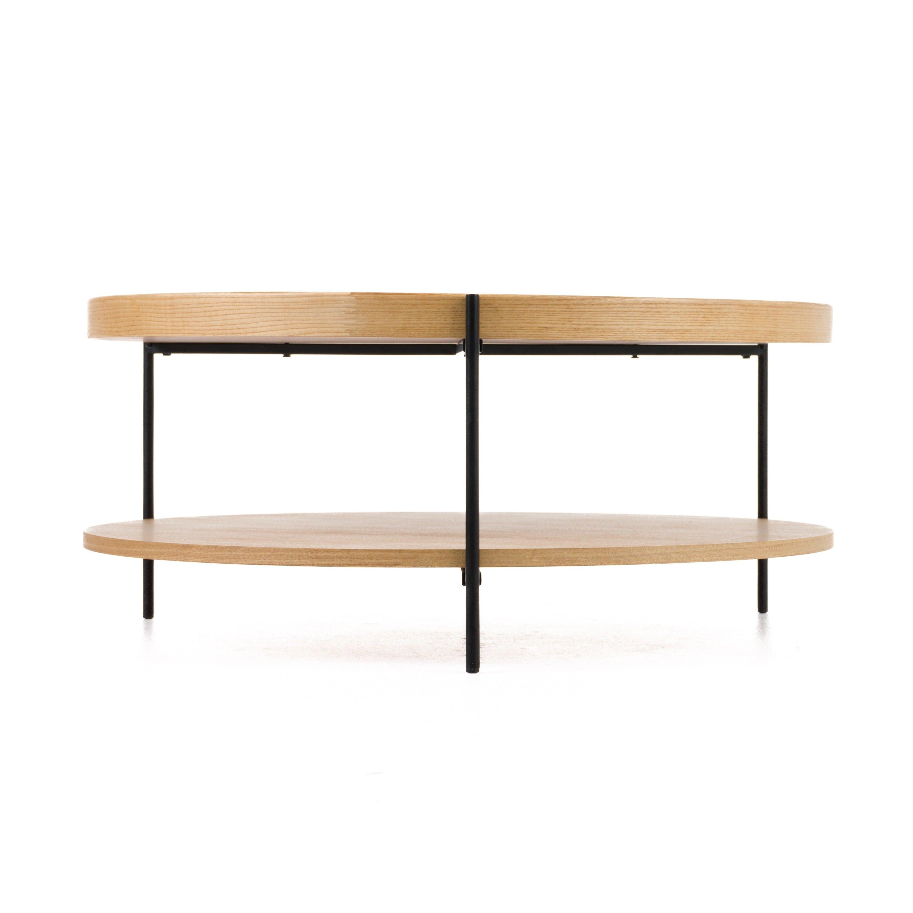 Modrest Savoy Modern Natural Ash Large Coffee Table