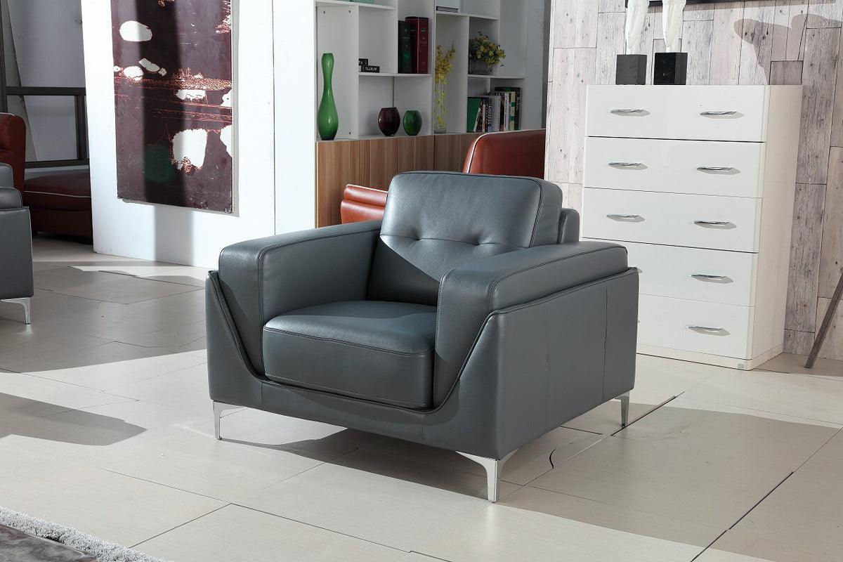 Divani Casa Markham Modern Bonded Leather Chair