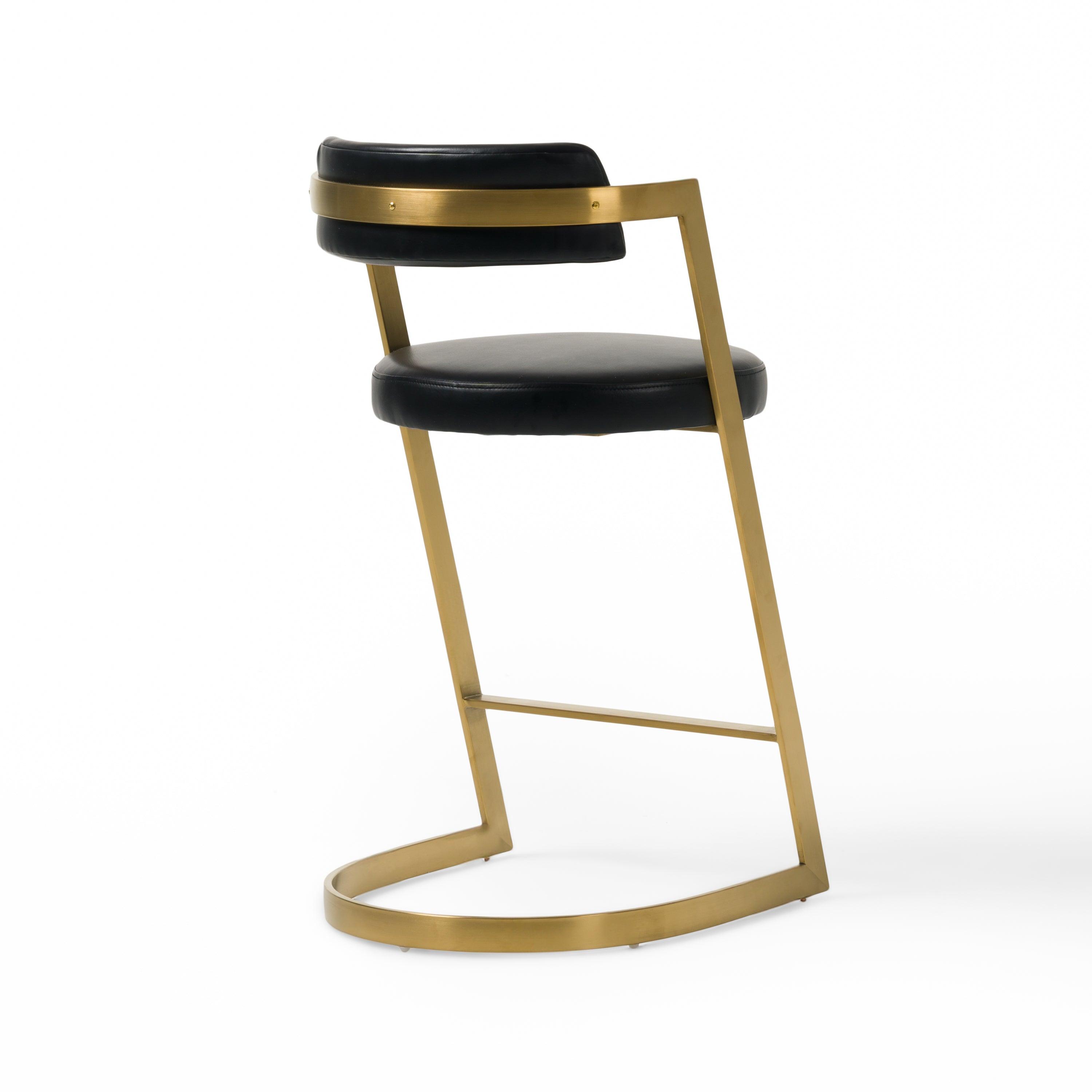 Modrest Shandra Pleather Counter Stool