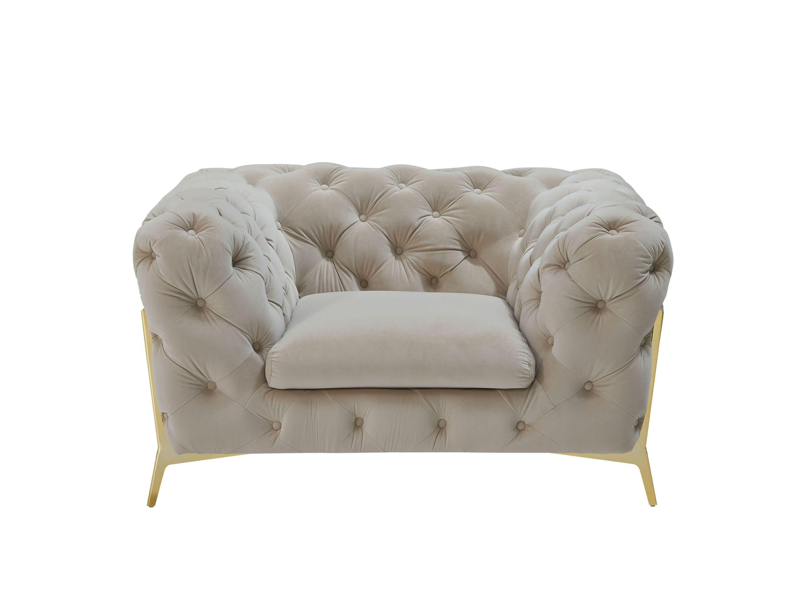 Divani Casa Sheila Transitional Fabric Chair