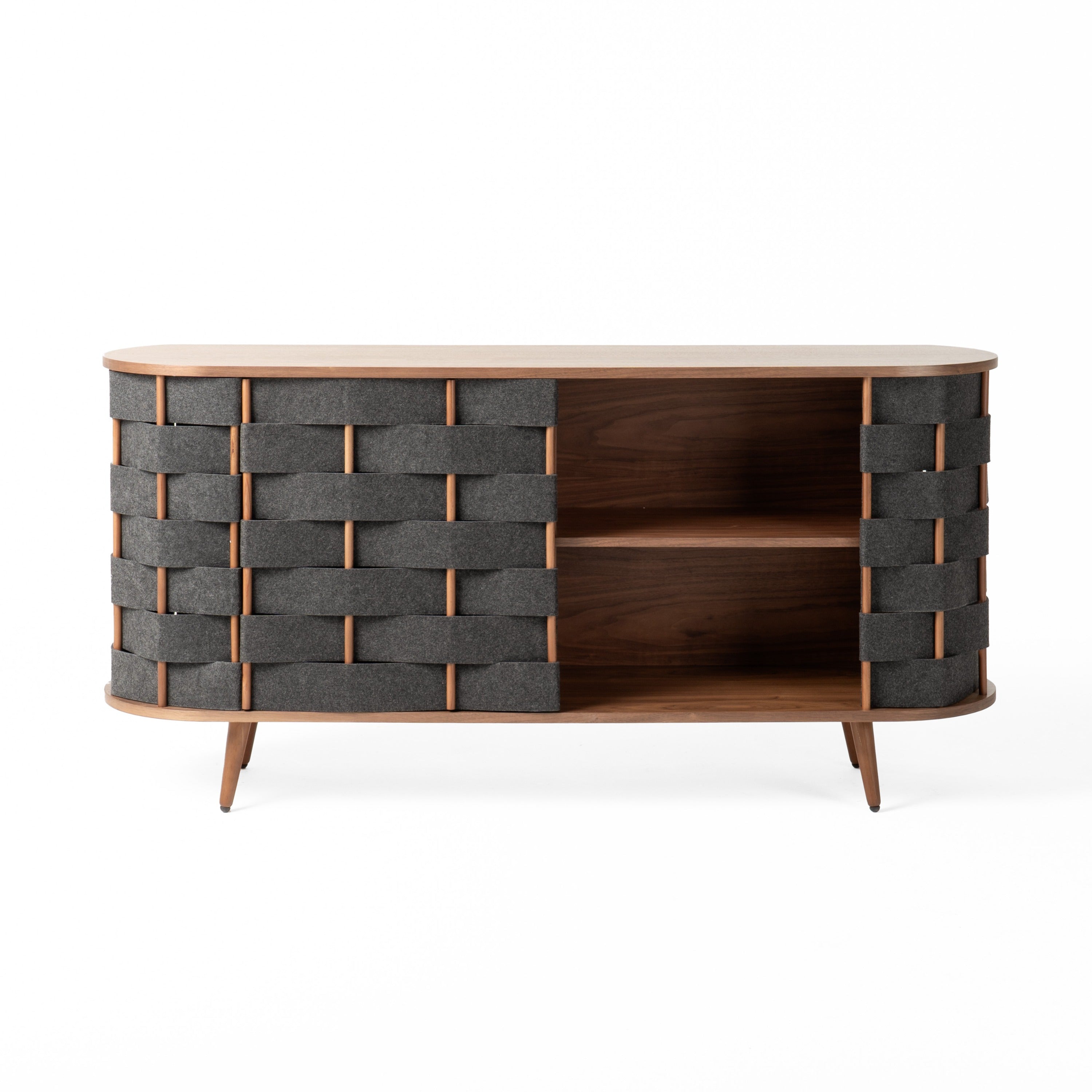 Modrest Sheridan MidCentury Modern Fabric Buffet