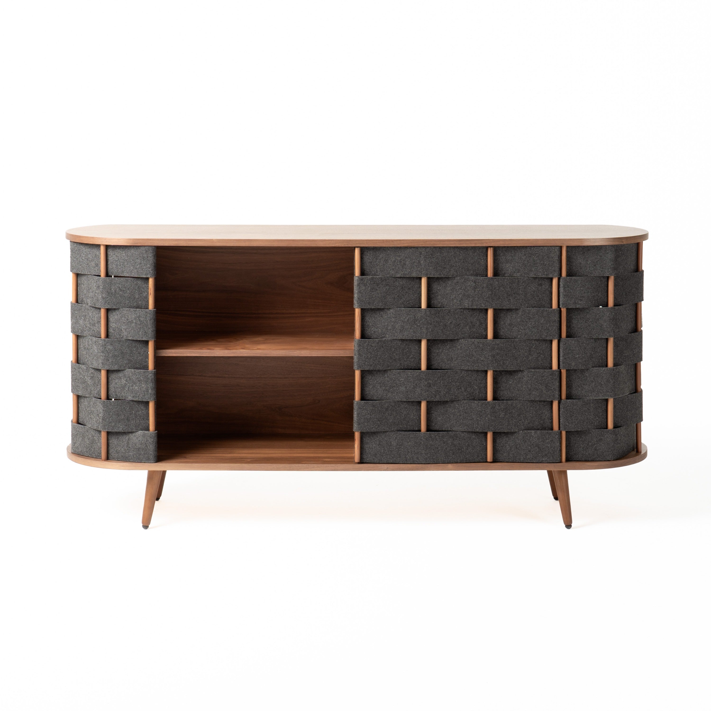 Modrest Sheridan MidCentury Modern Fabric Buffet