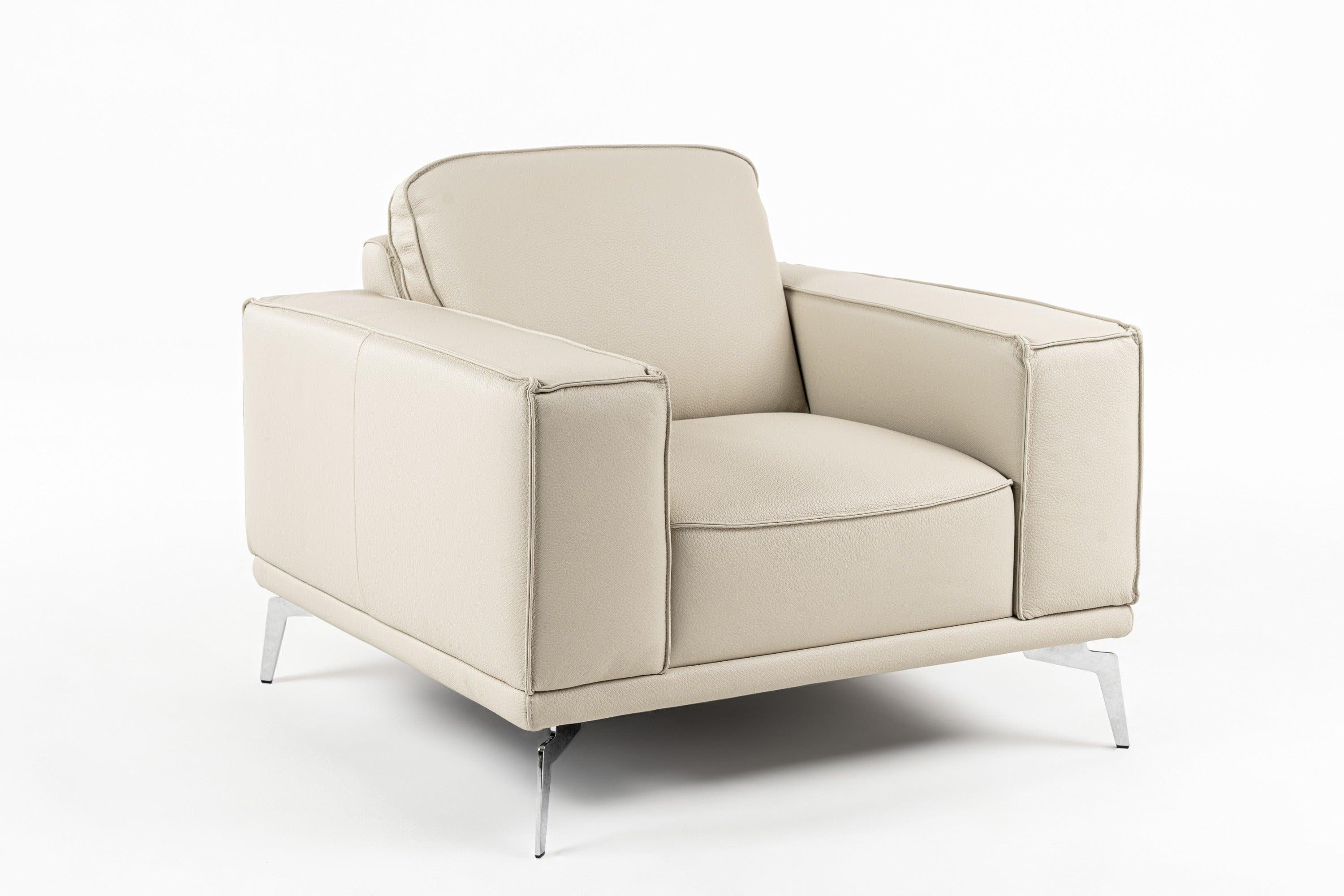 Lamod Italia Soho Italian Oyster Leather Armchair