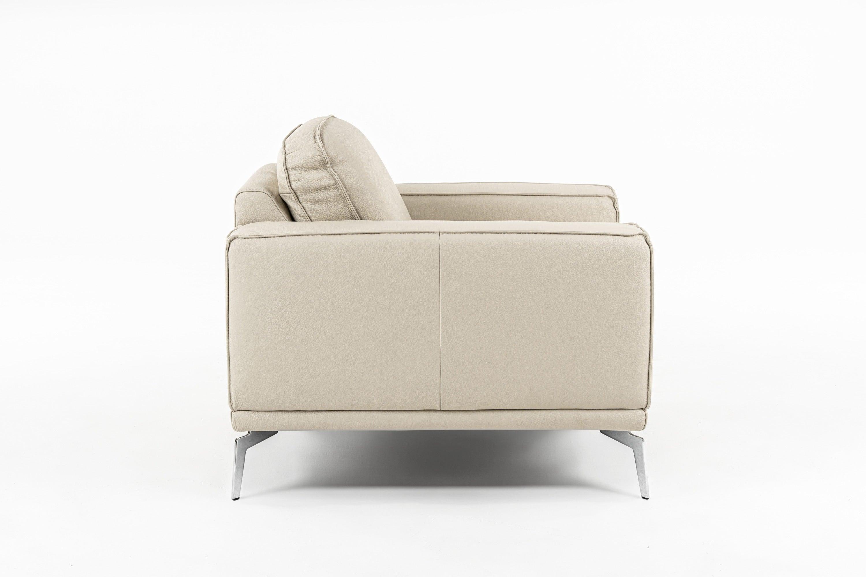 Lamod Italia Soho Italian Oyster Leather Armchair