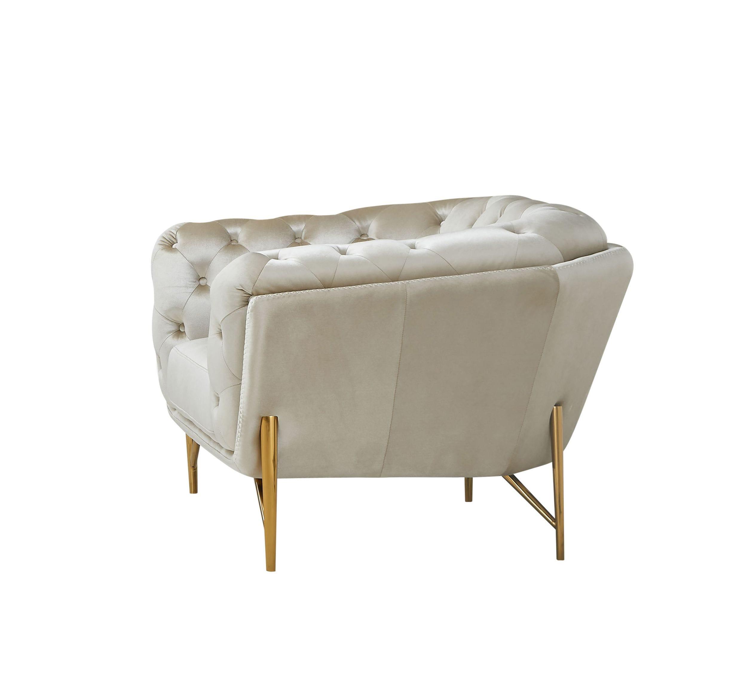 Divani Casa Stella Transitional Velvet Chair