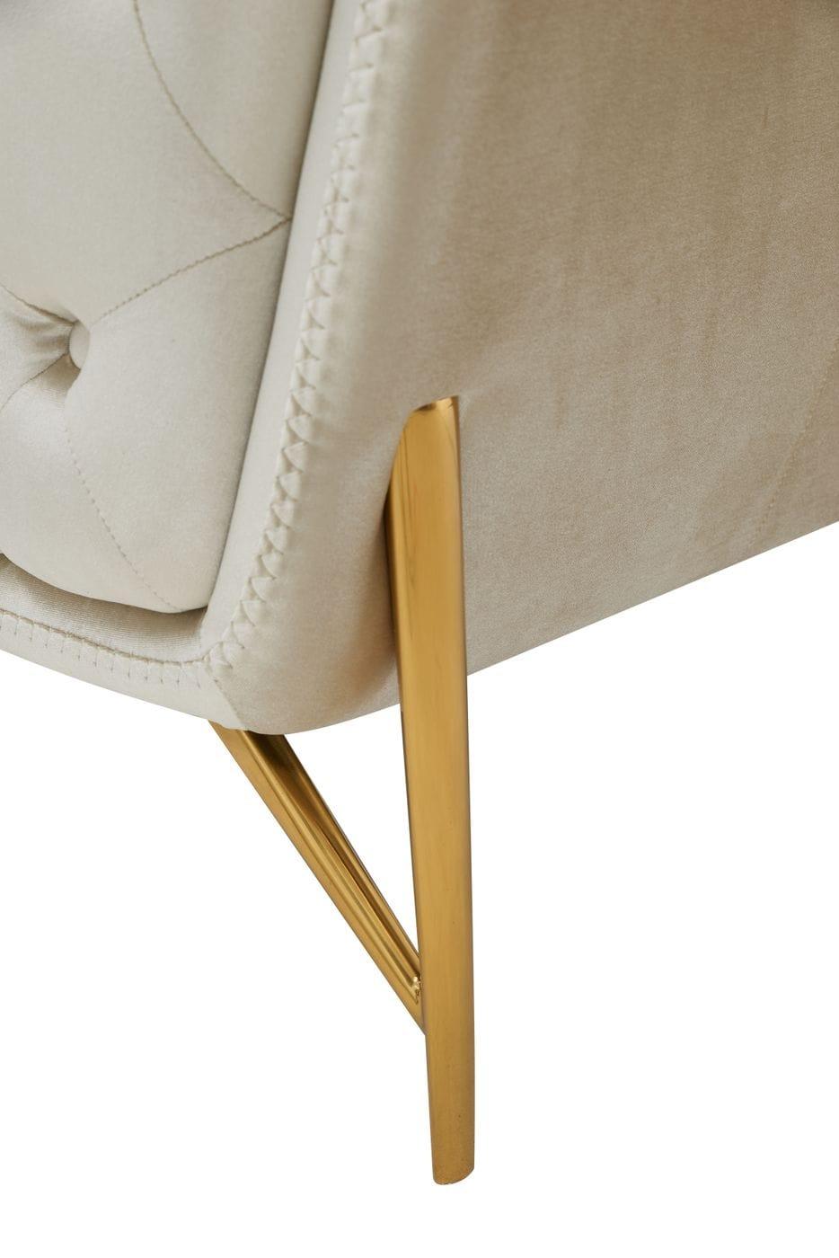 Divani Casa Stella Transitional Velvet Chair