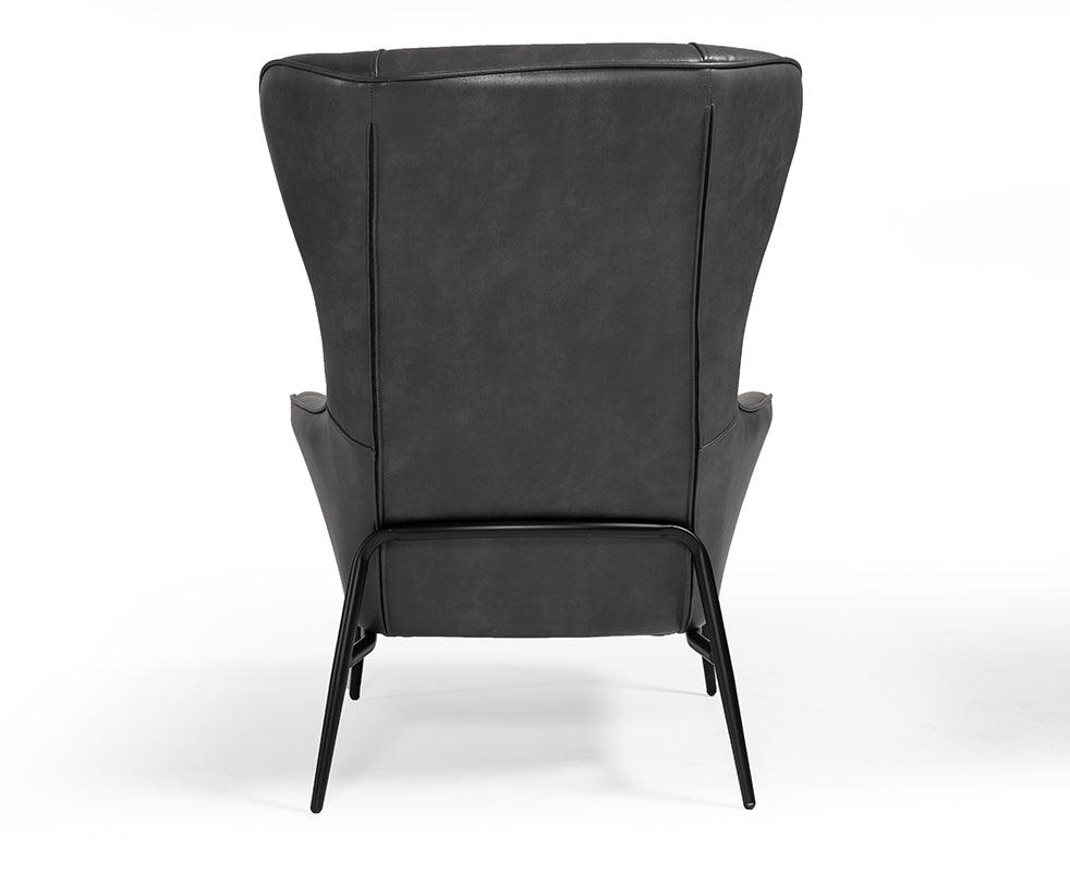 Divani Casa Susan Modern Leatherette Lounge Chair