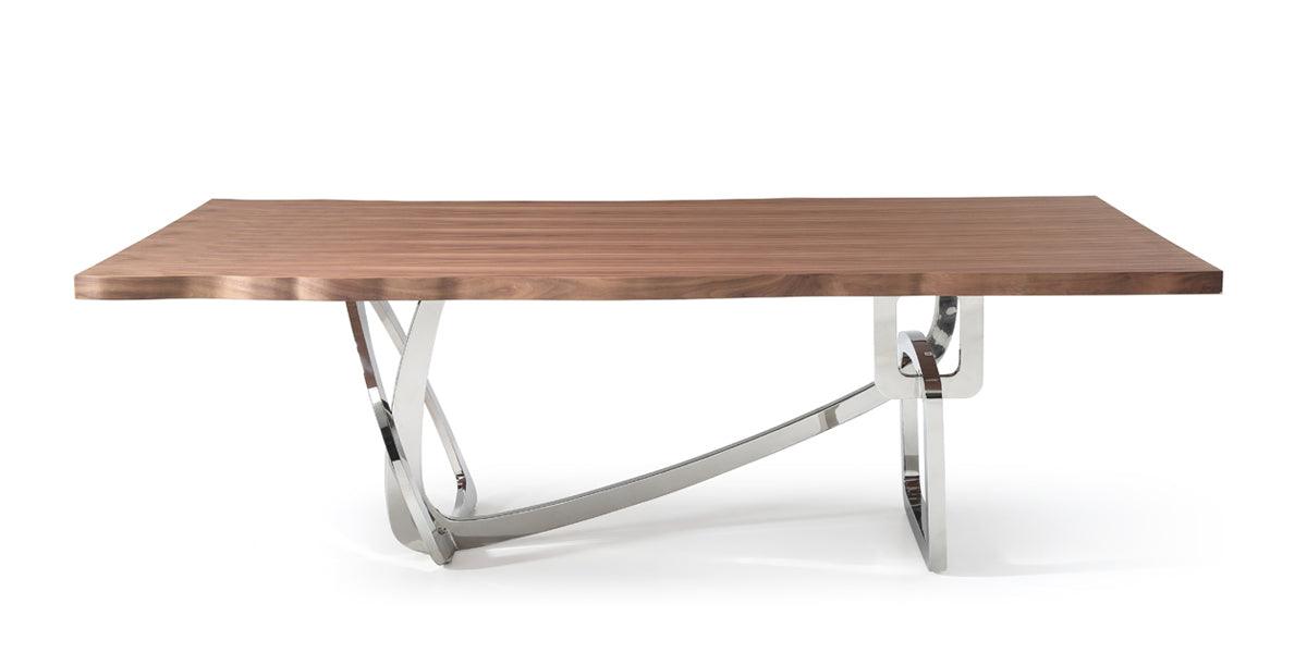 Modrest Addy Modern Stainless Steel Dining Table