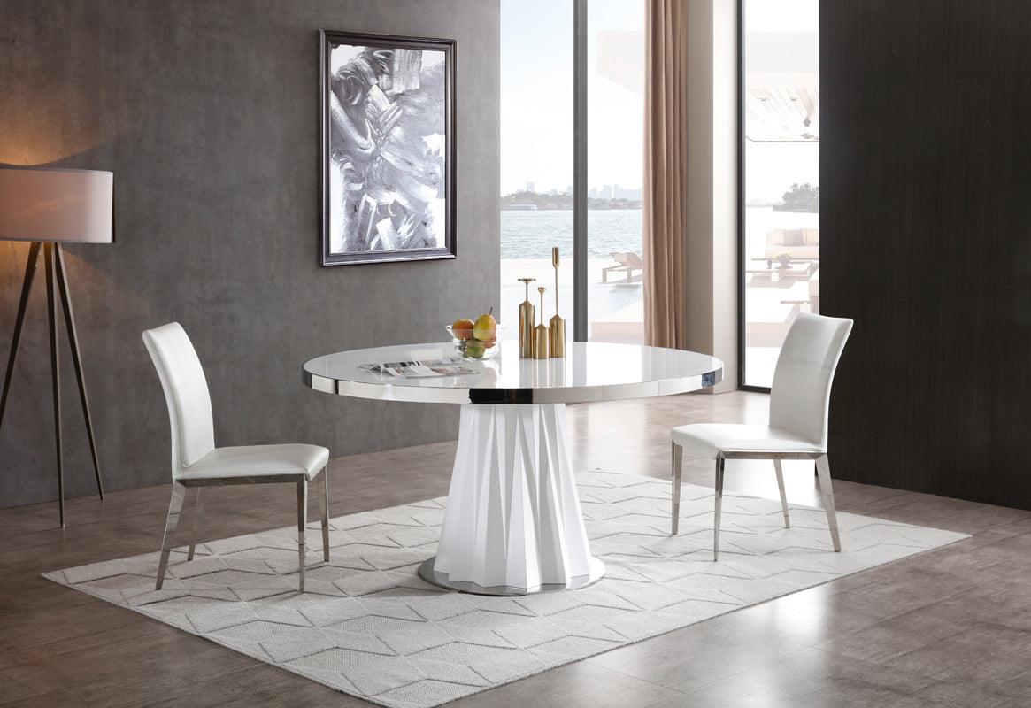 Modrest Cabaret Modern Round Dining Table