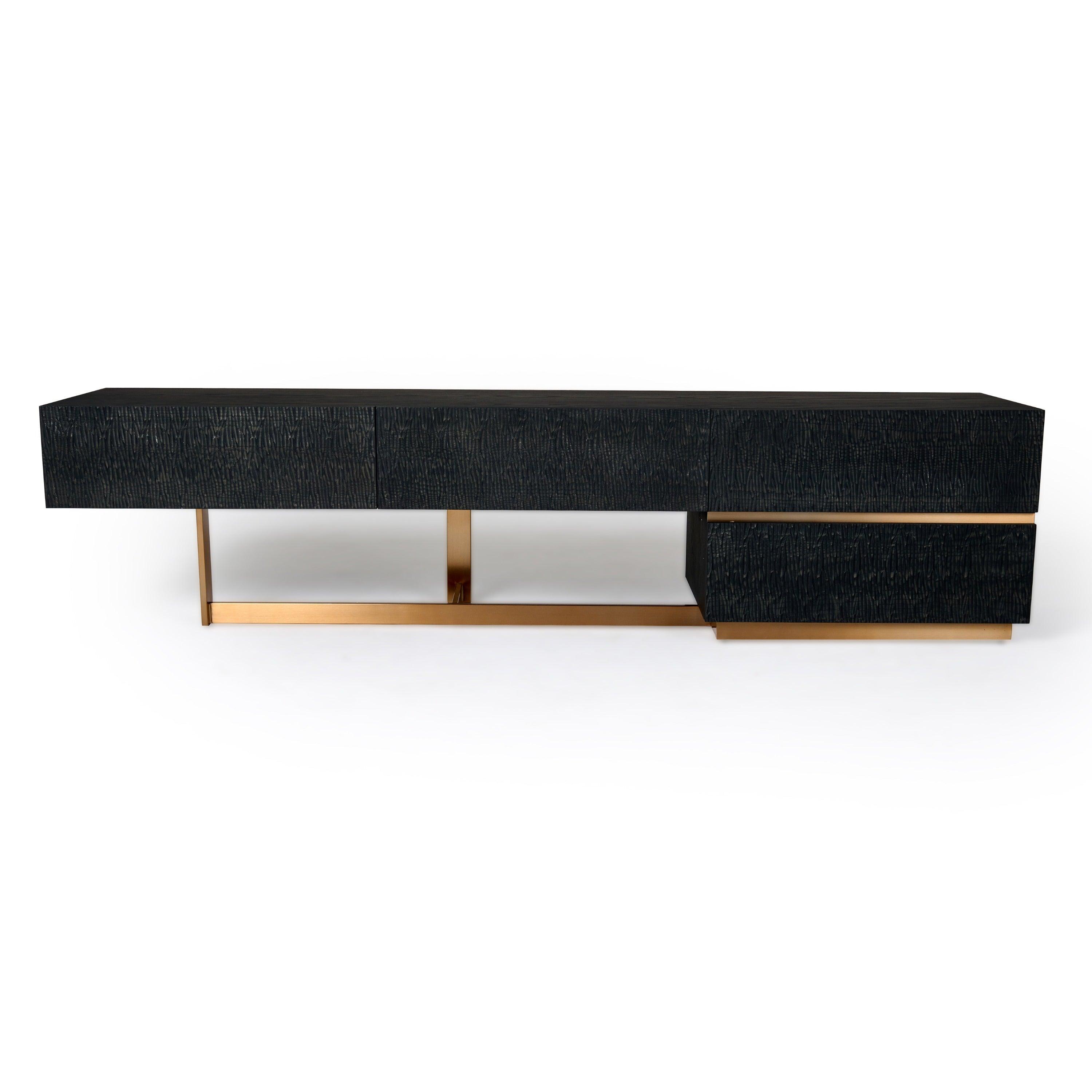 Modrest Tasha Modern Ash Brushed TV Stand