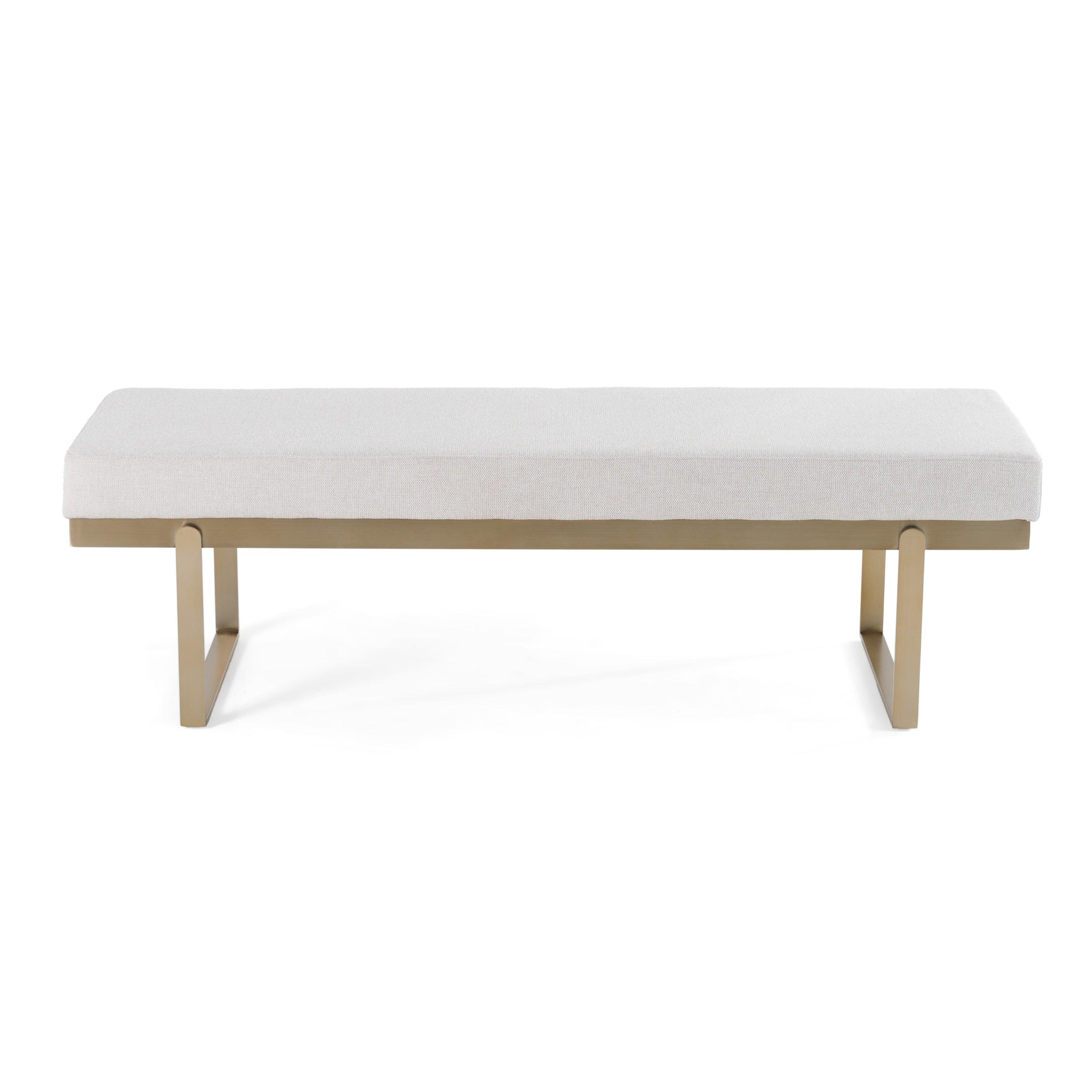 Modrest Tatum Modern Fabric Dining Bench